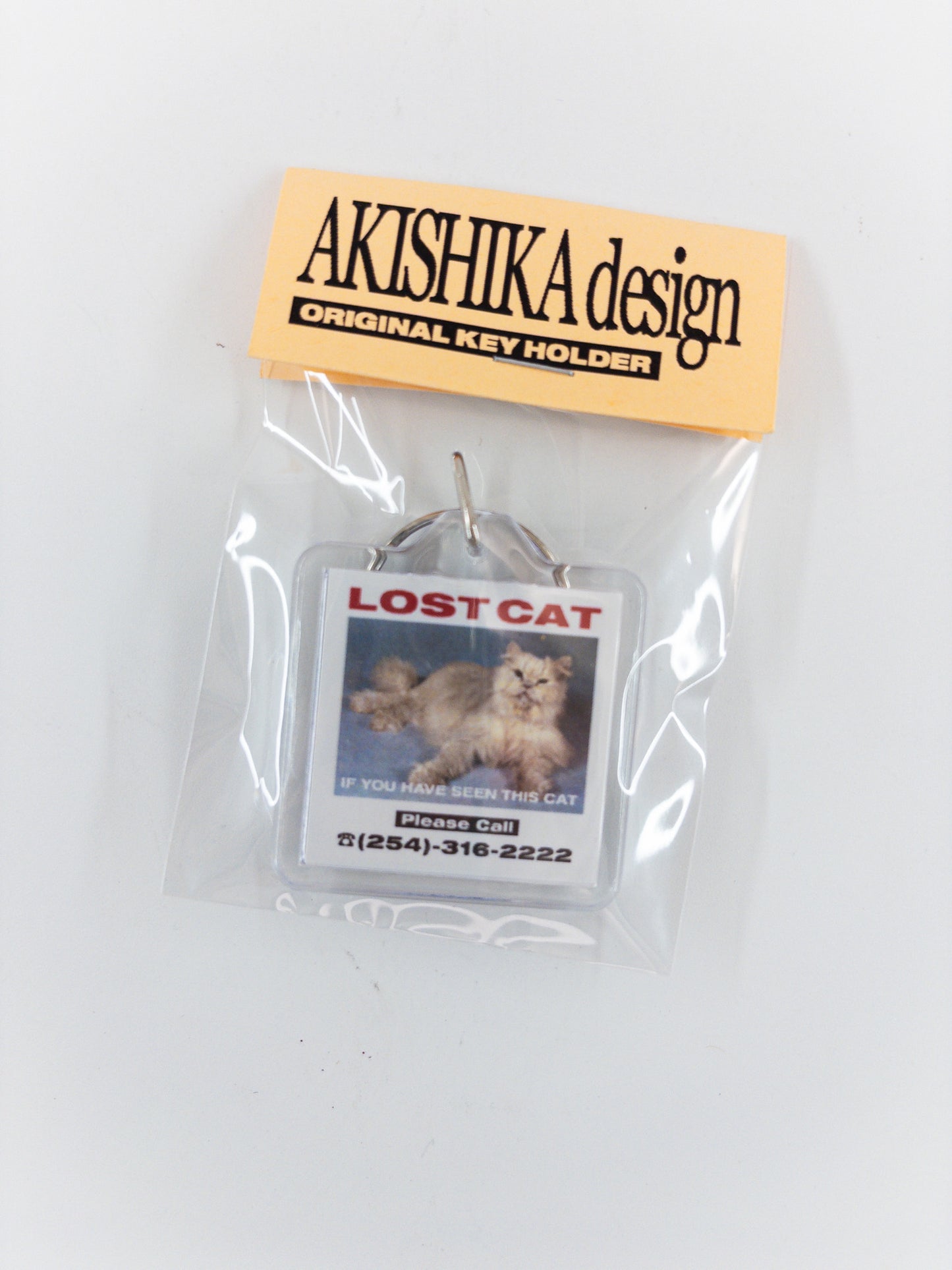 【AKISHIKA DESIGN】 KEY HOLDER