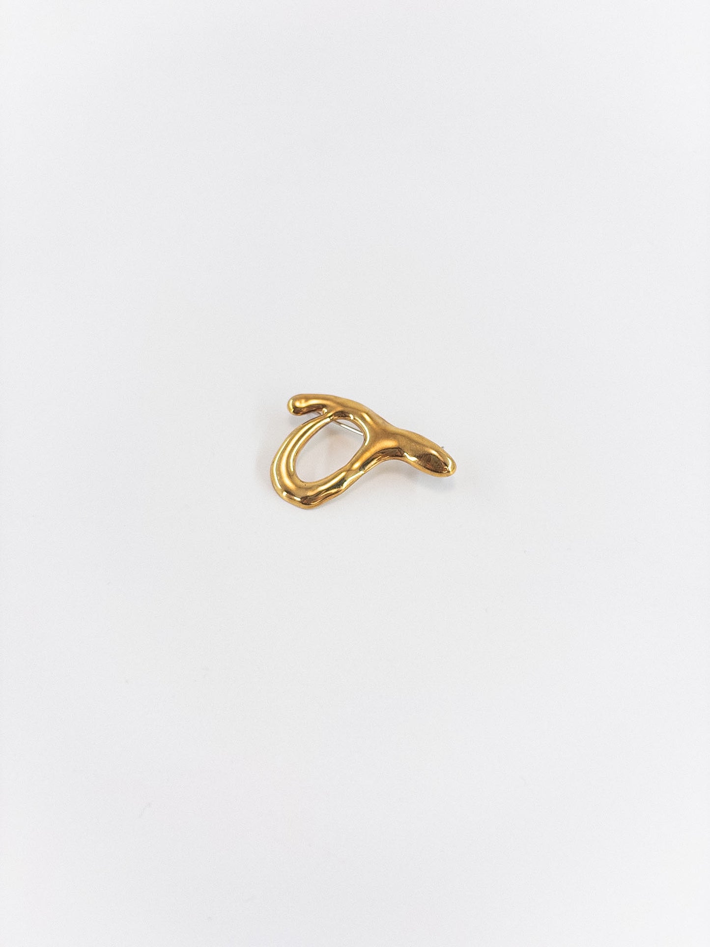 【accessories mau】ゴールドメッキブローチ