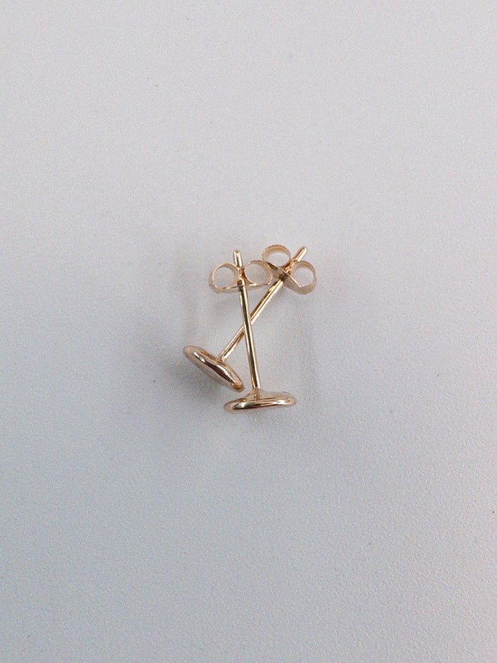 【accessories mau】ぽちょん10kピアスa