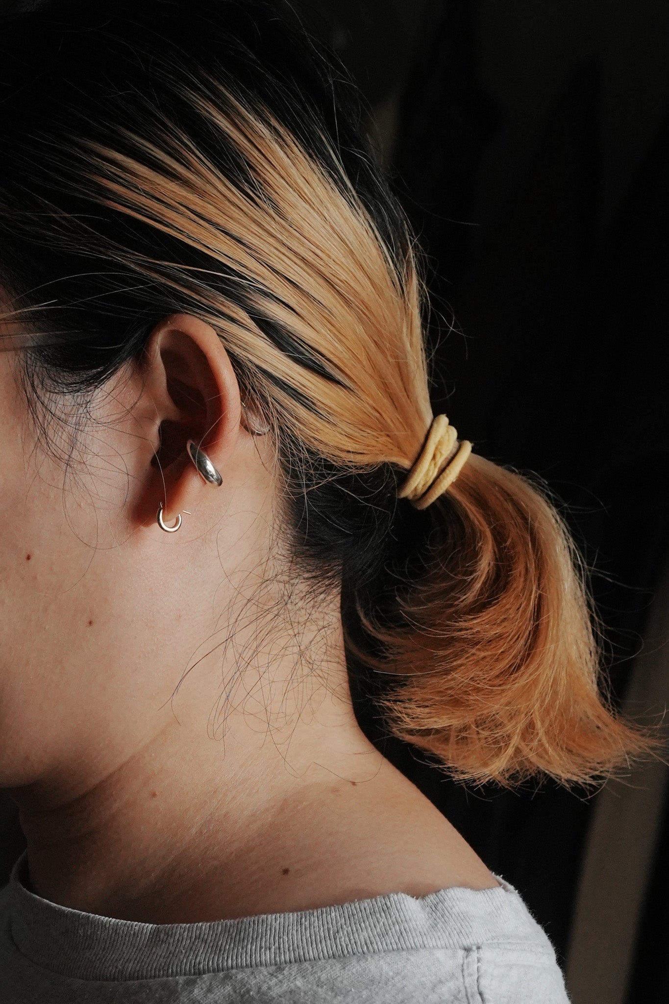 【accessories mau】シルバーイヤーカフ