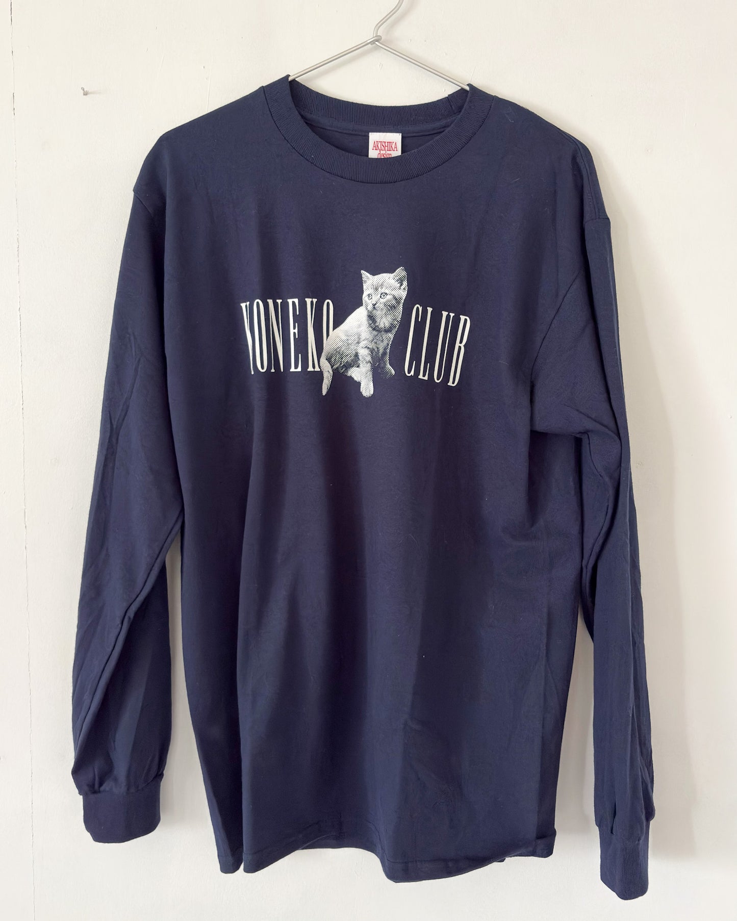 【AKISHIKA DESIGN】 KNK CLUB L/S T-SHIRTS