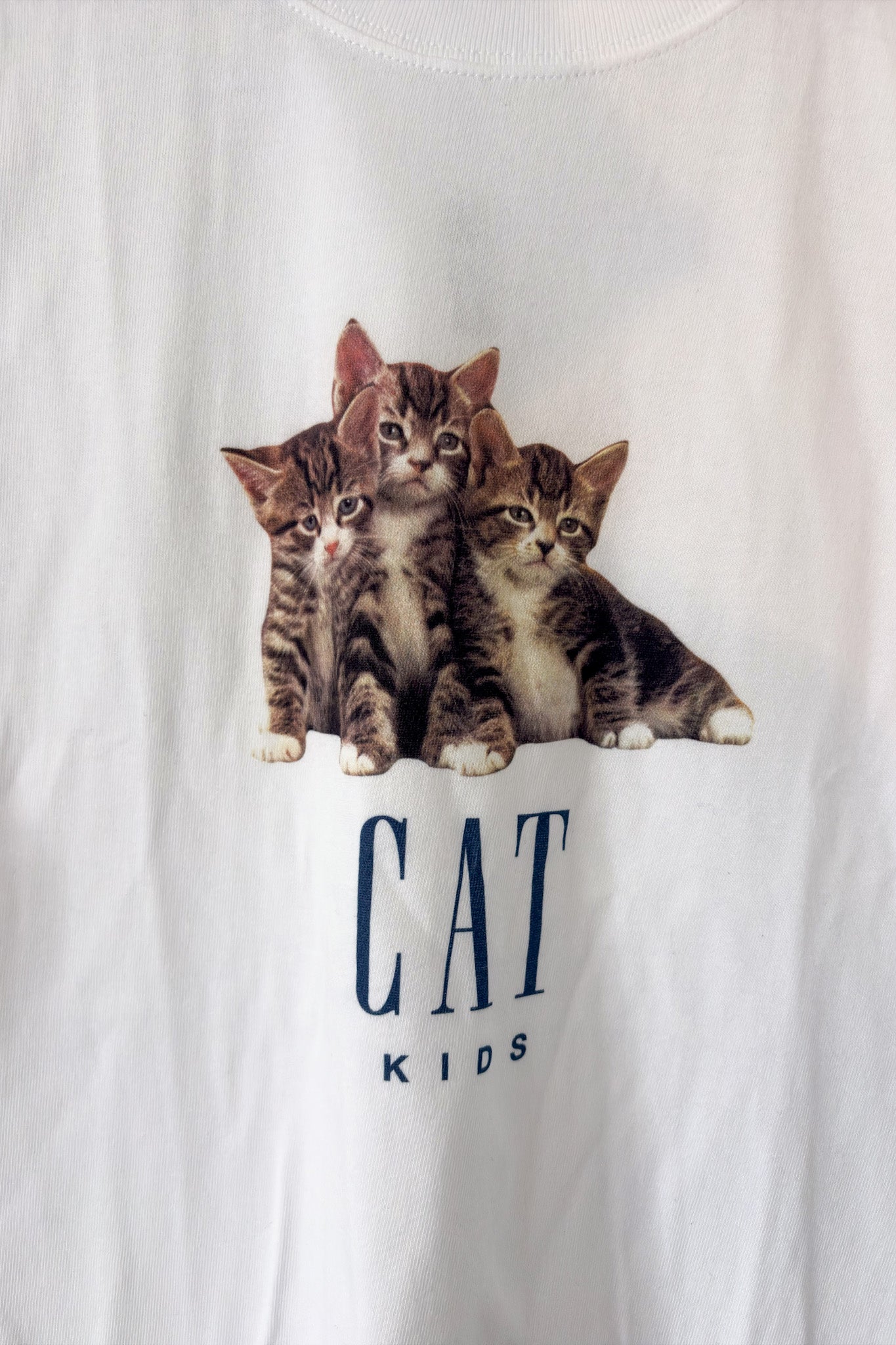 【AKISHIKA DESIGN】 CAT KIDS L/S T-SHIRTS