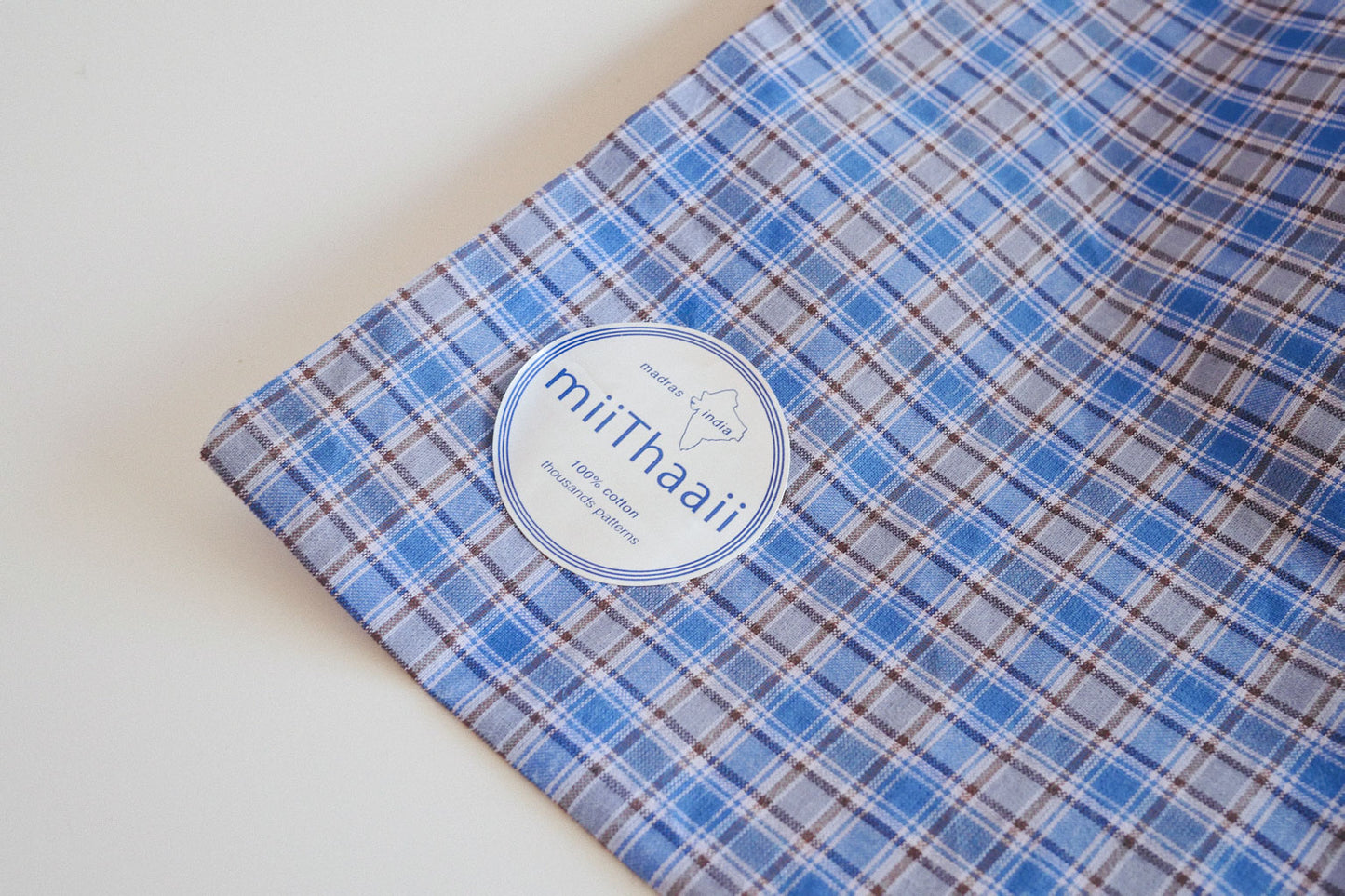 ヴァサント ワンハンドルトート(MADRAS CHECK)