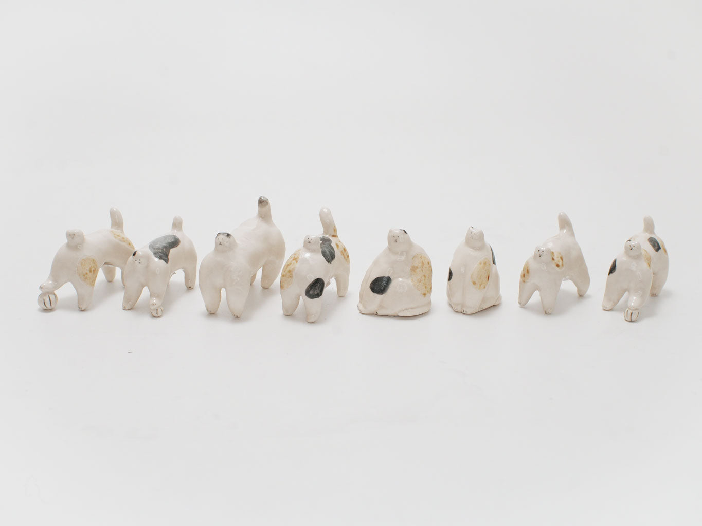 【KITUTUKI FABRICA】陶のねこ 2