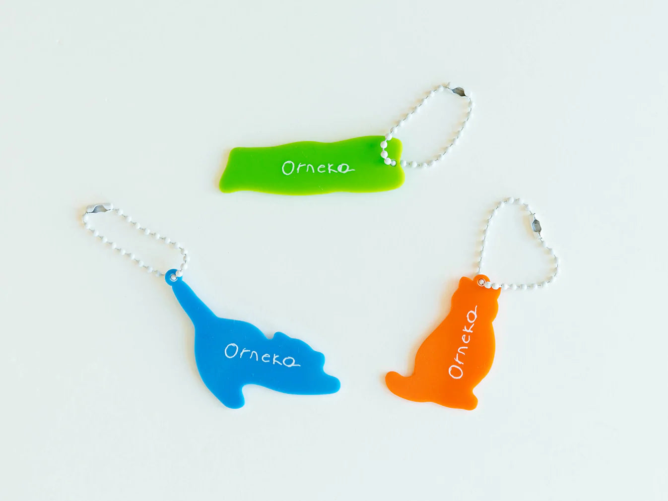 【orneko】 チャリティキーホルダー(ポストカード付き)