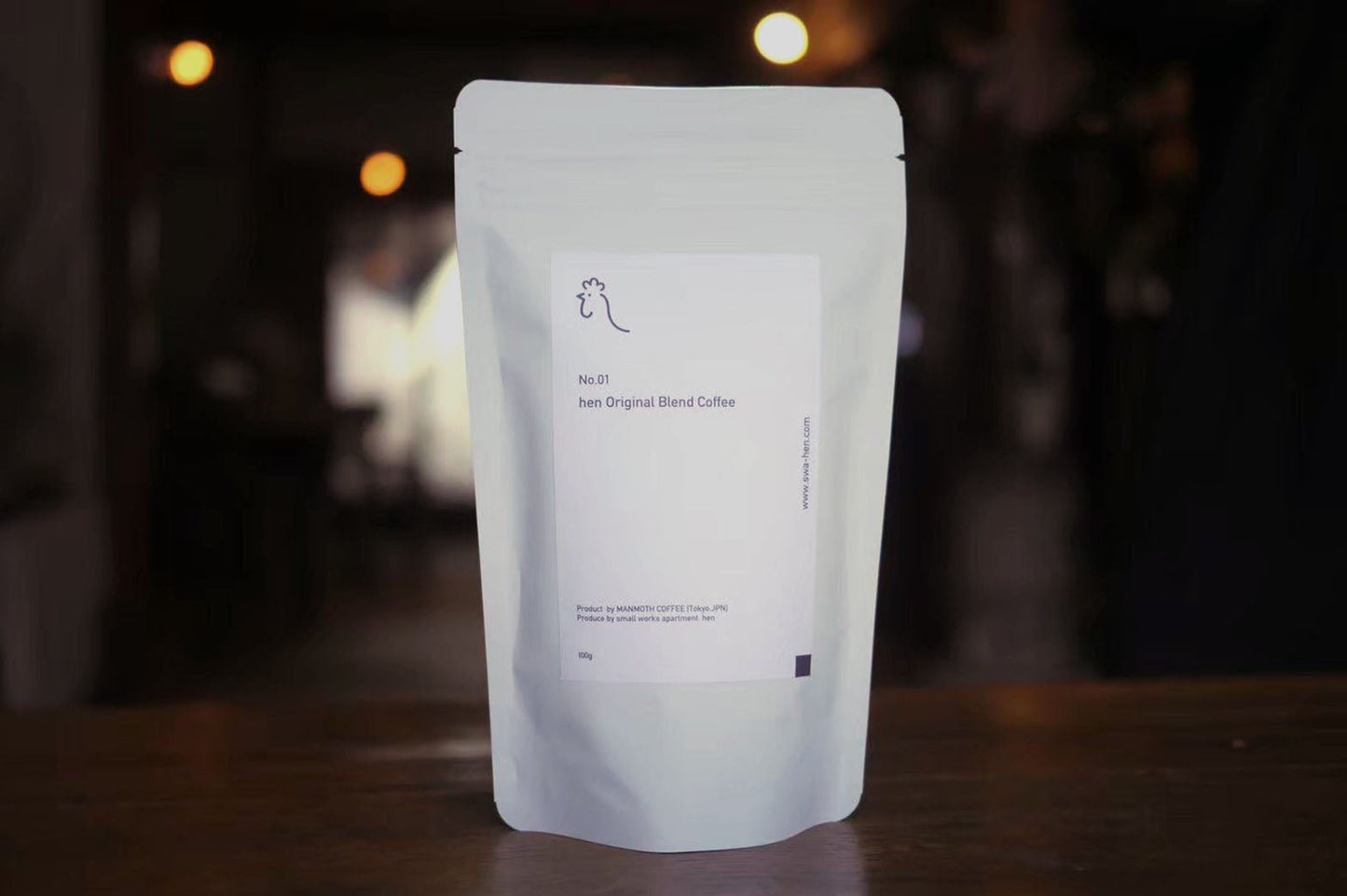 HENhen Original Blend Coffee by MAMMOTH COFFEE 100g豆