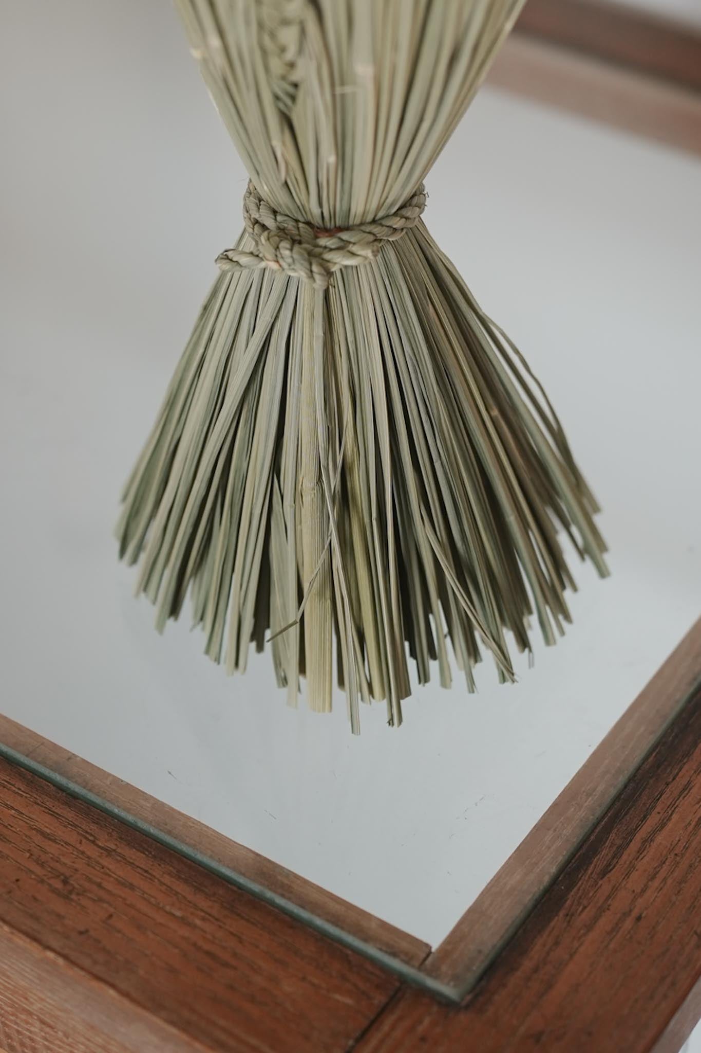 【わらむ】しめ飾り　三宝