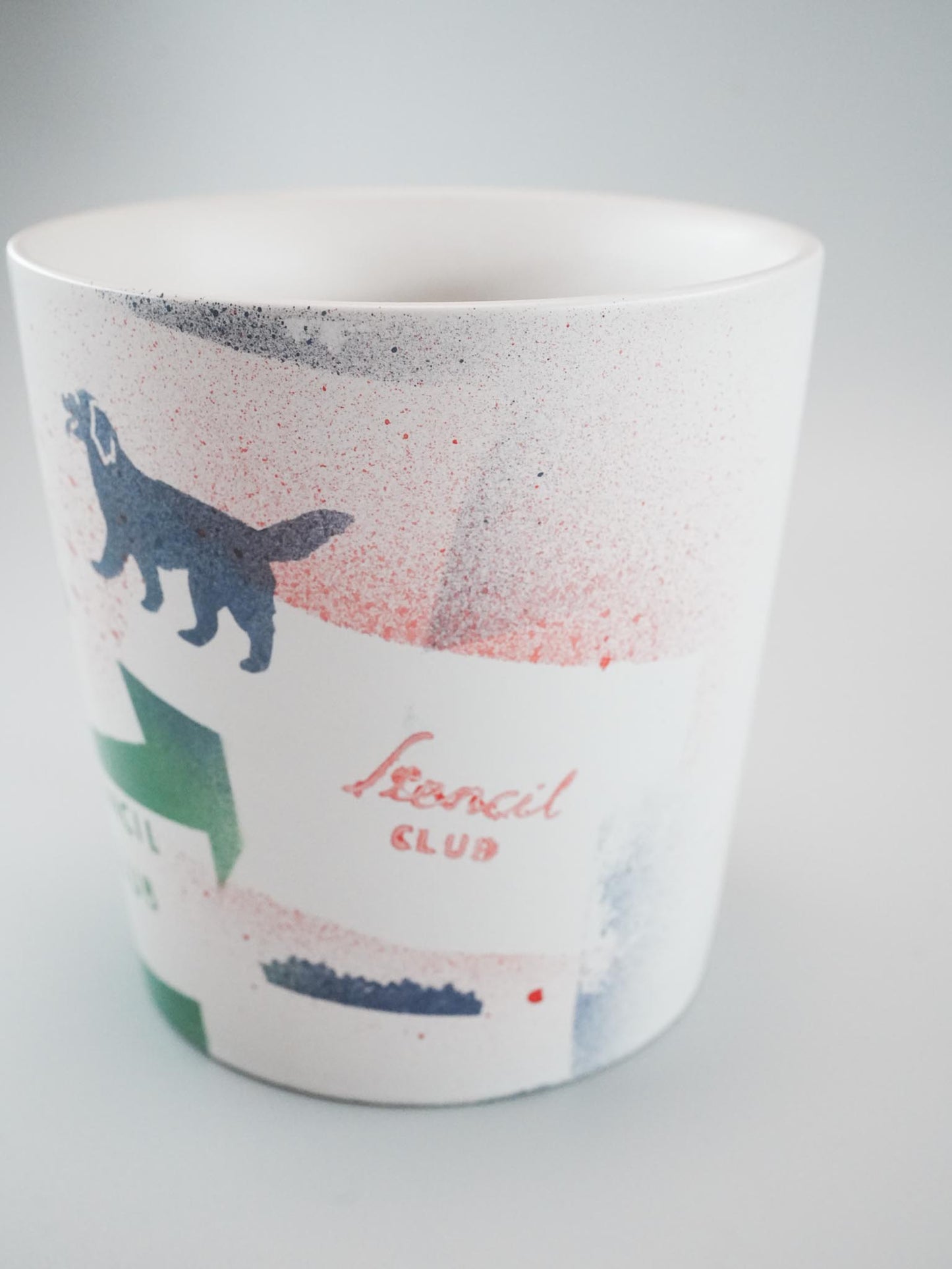 【よしいちひろ】STENCIL POT　M 2