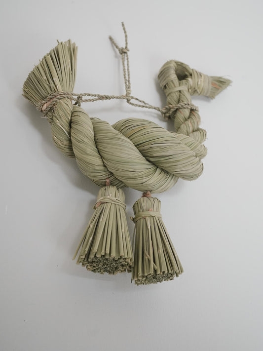 【わらむ】しめ飾り　寿酉