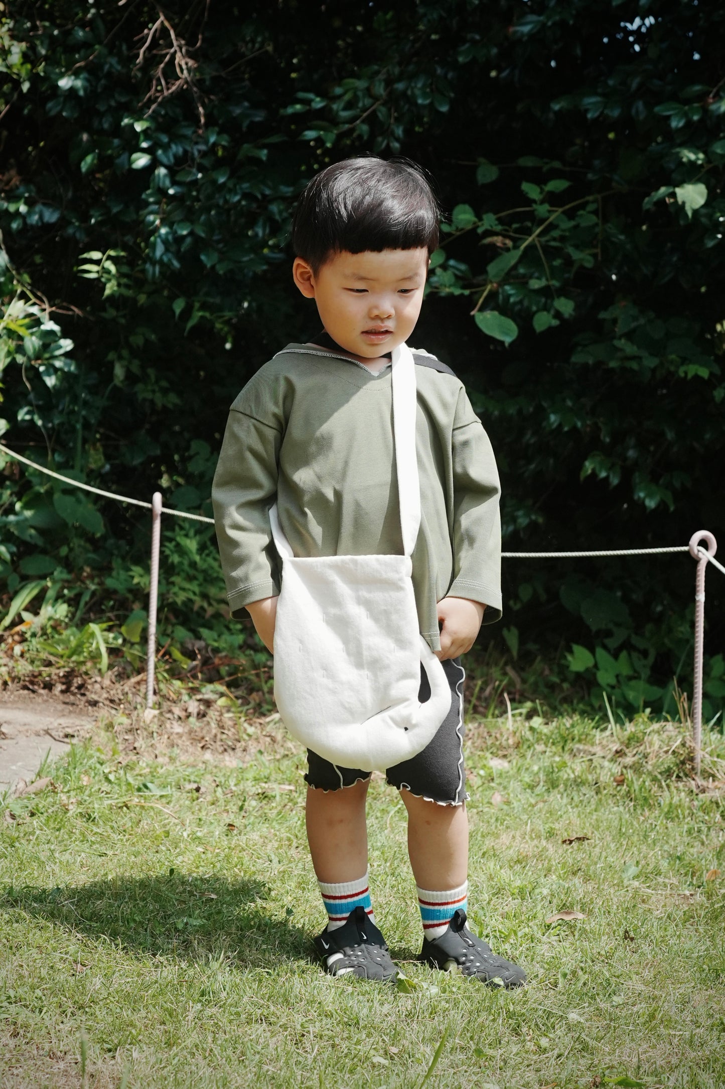 【Lawn】ポシェ二ギー ZOU white