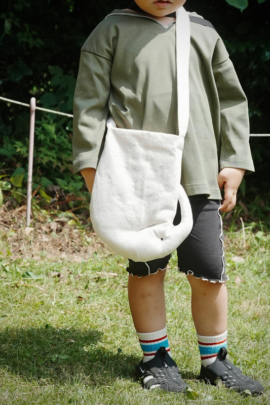 【Lawn】ポシェ二ギー ZOU white