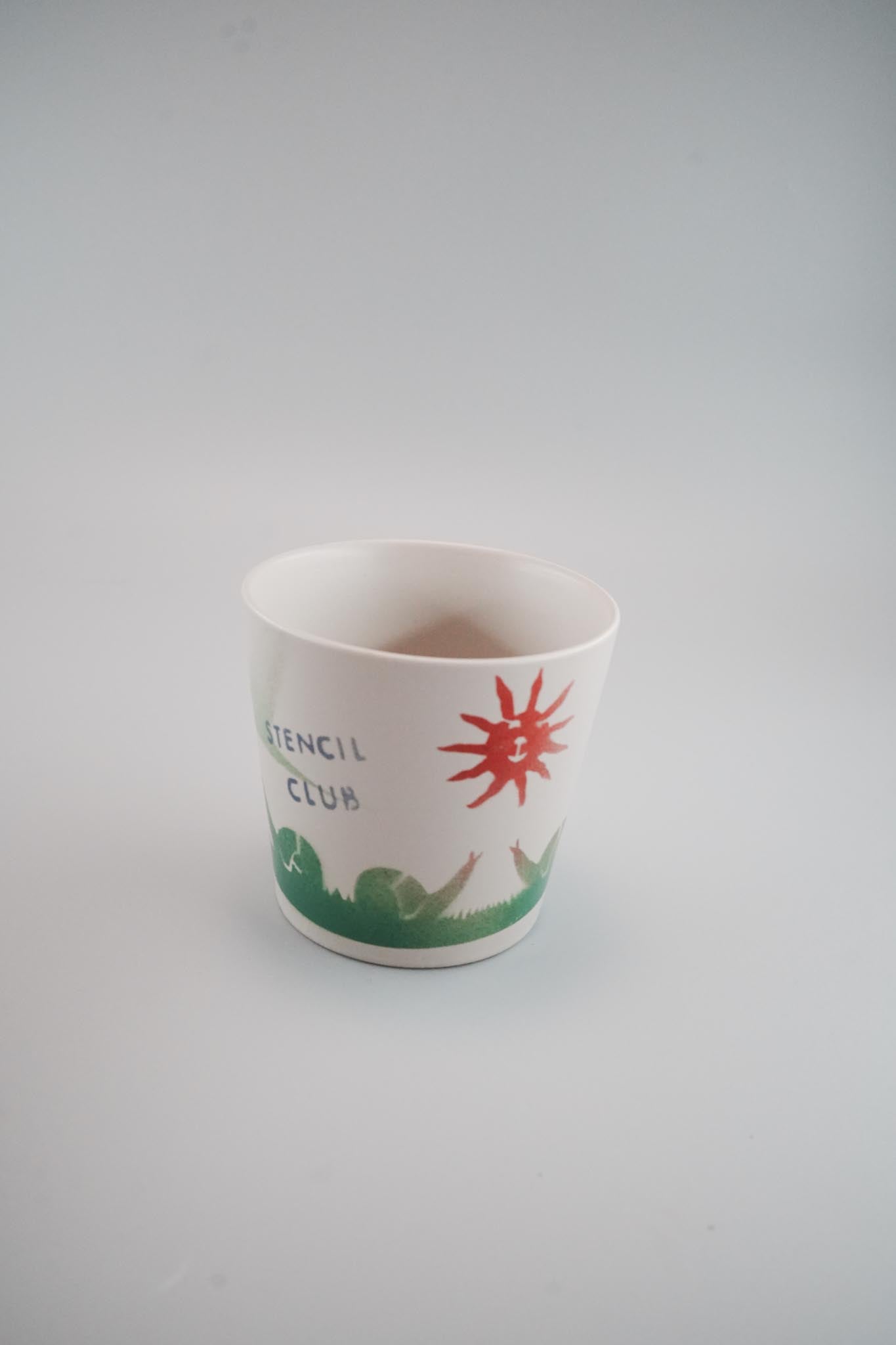 【よしいちひろ】STENCIL POT　S