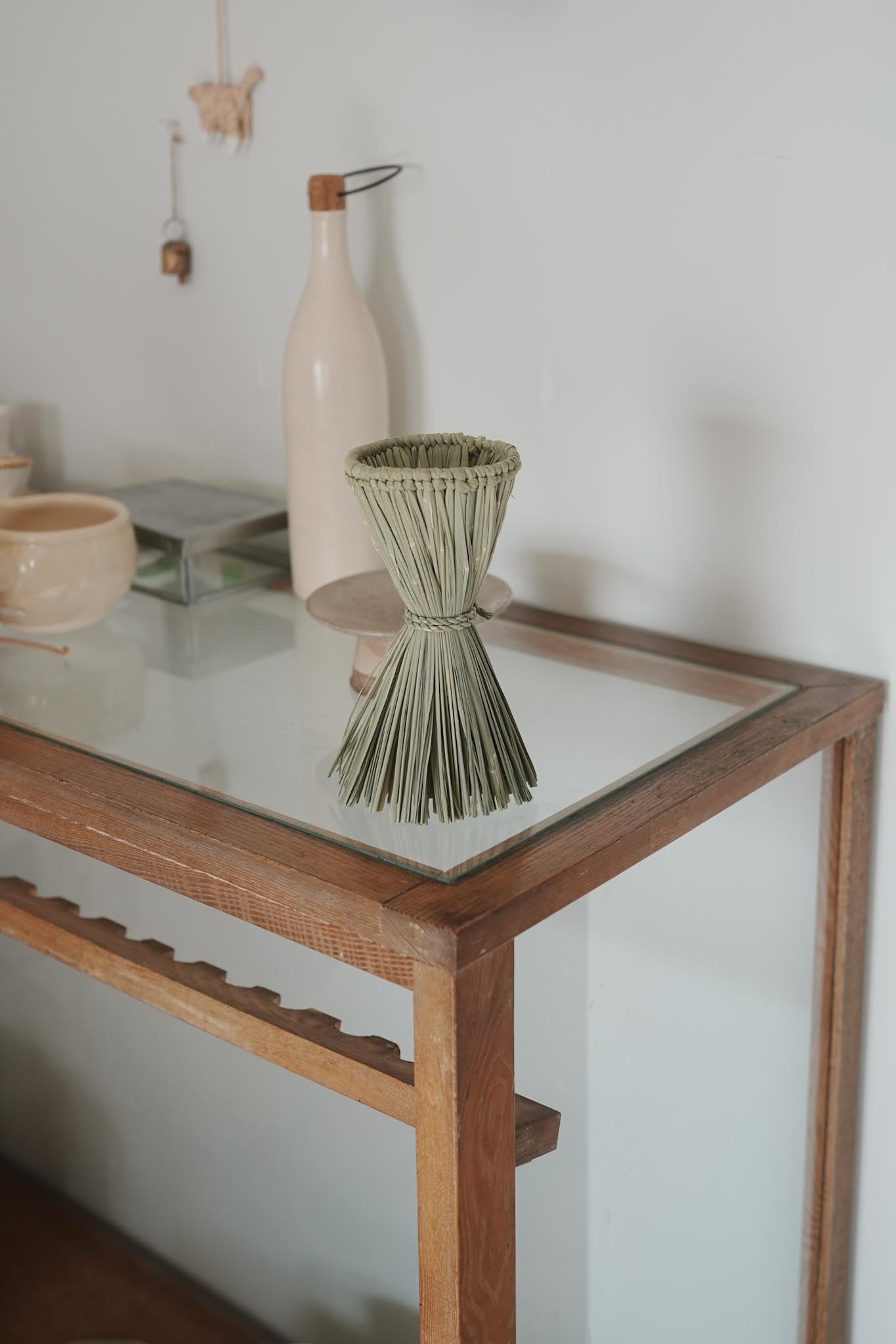 【わらむ】しめ飾り　三宝