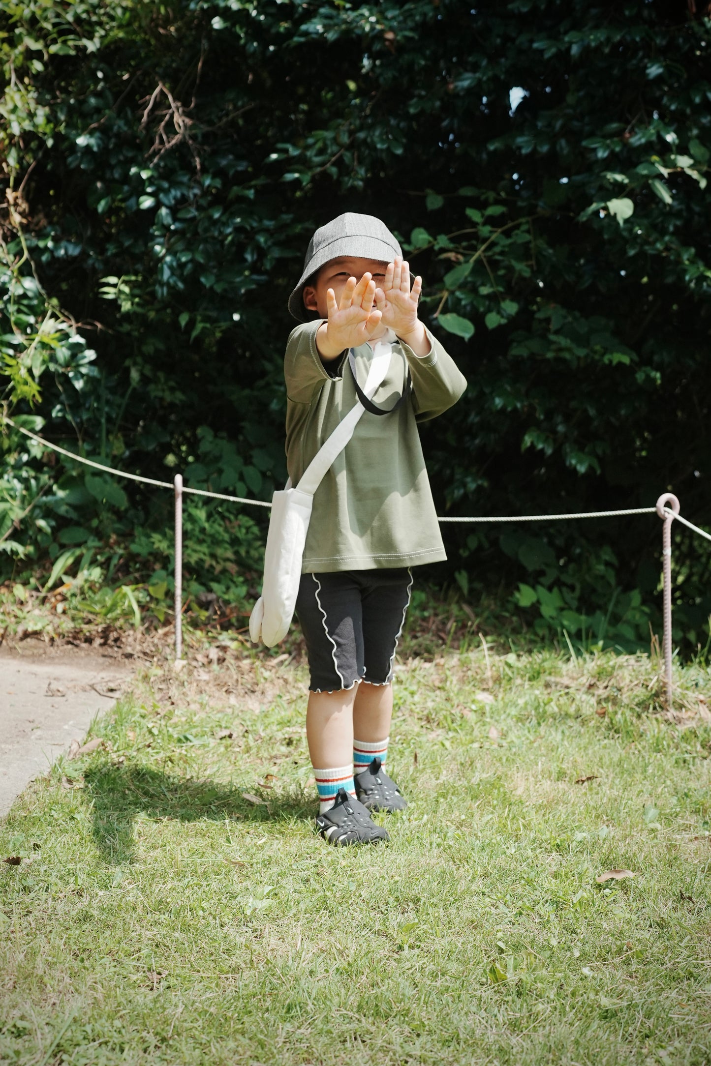 【Lawn】ポシェ二ギー ZOU white