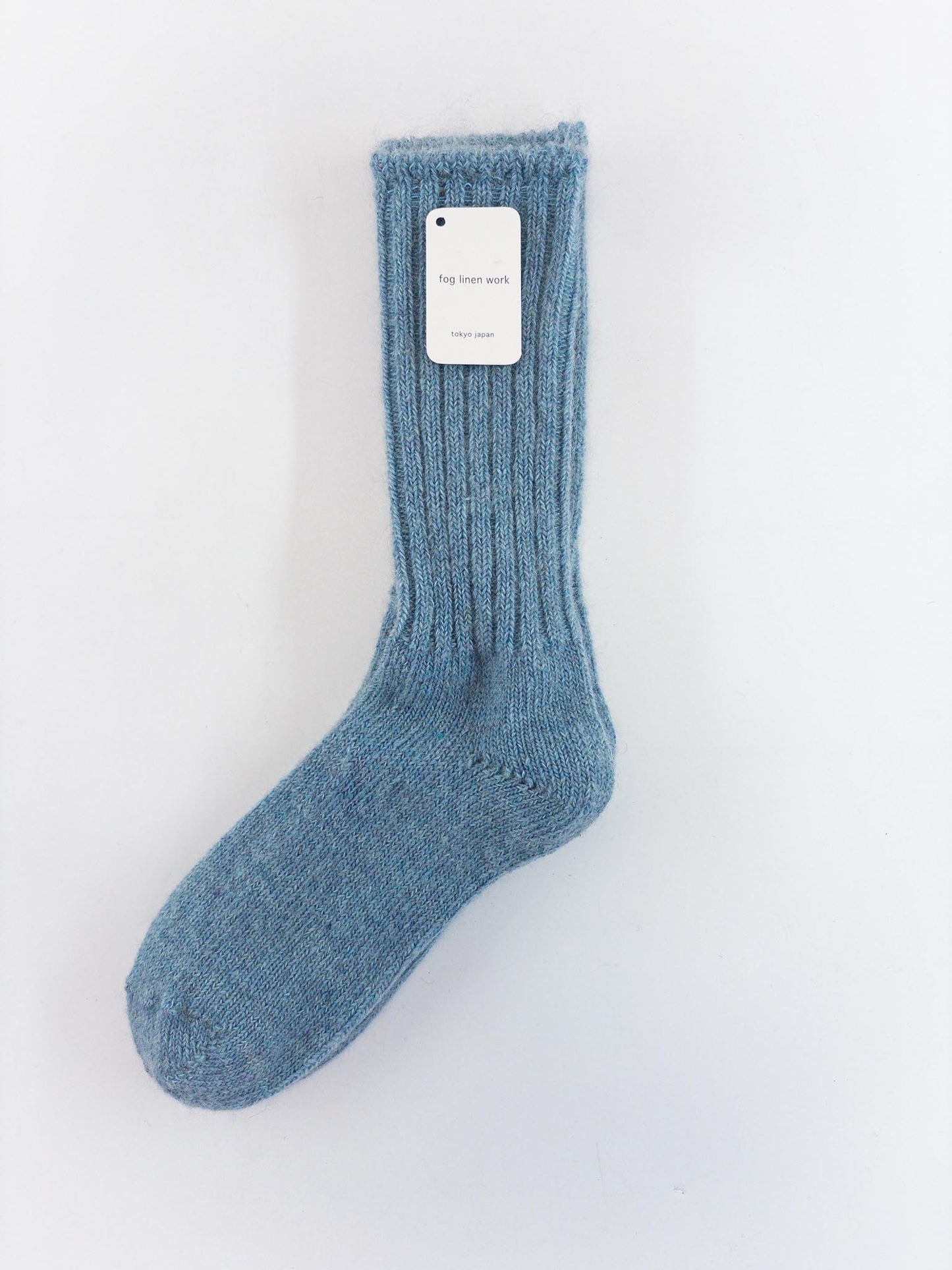 【fog linen work】モヘヤ ソックス