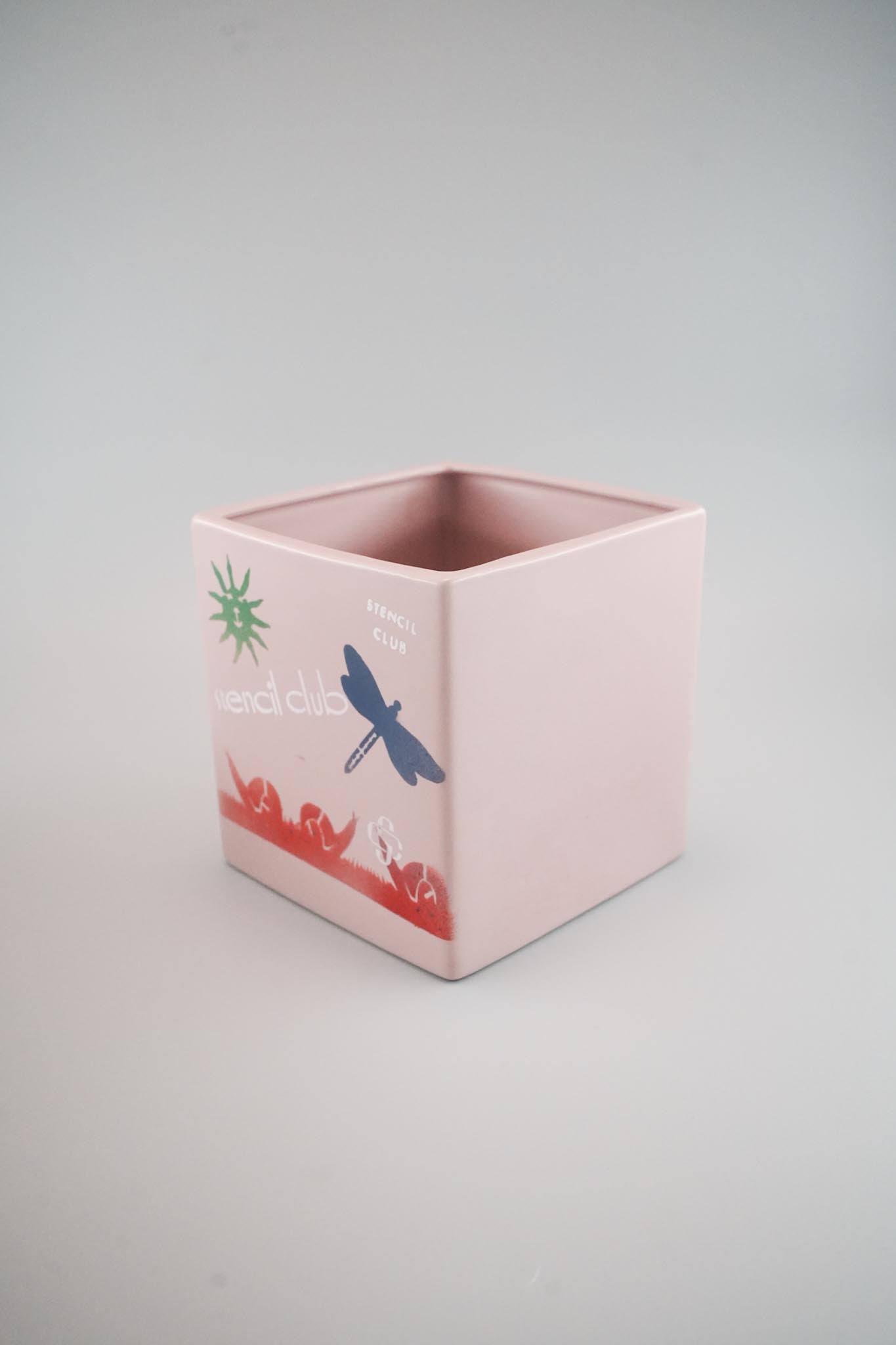 【よしいちひろ】STENCIL POT　L