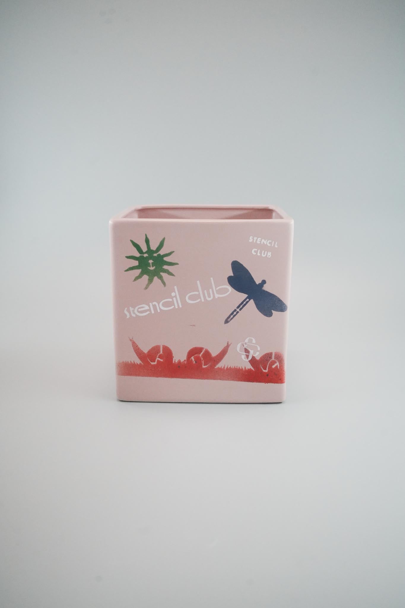 【よしいちひろ】STENCIL POT　L