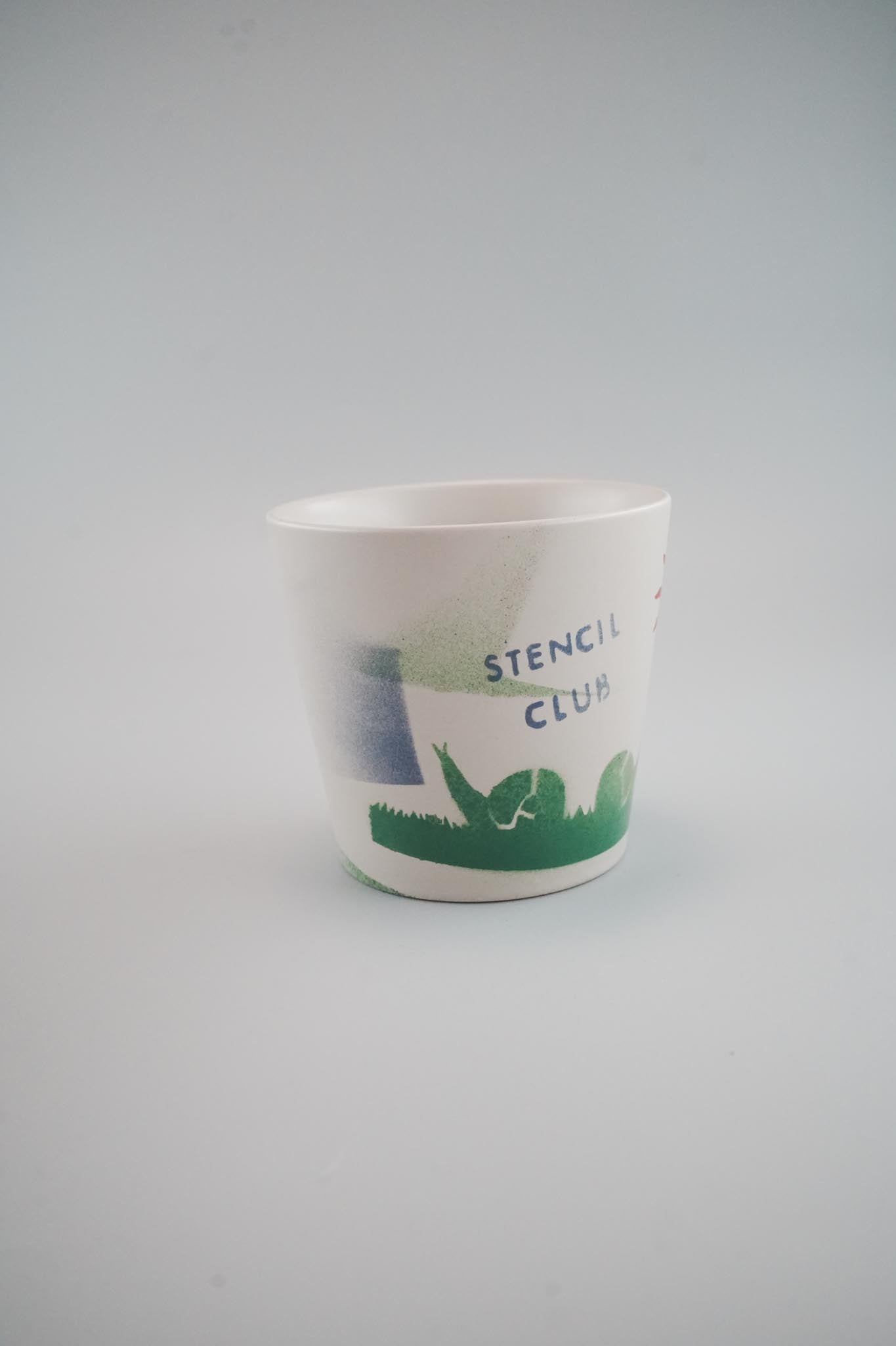 【よしいちひろ】STENCIL POT　S