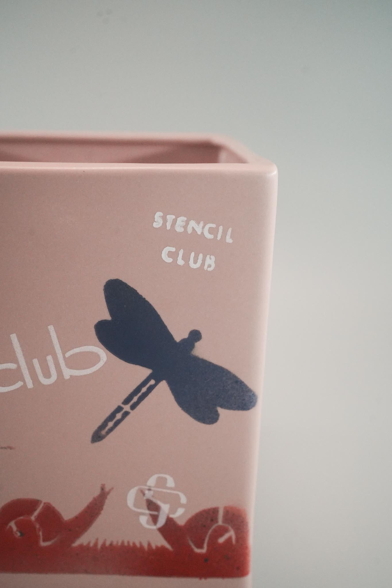 【よしいちひろ】STENCIL POT　L