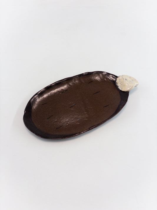 【追分めぐみ】 ぺたん皿　15