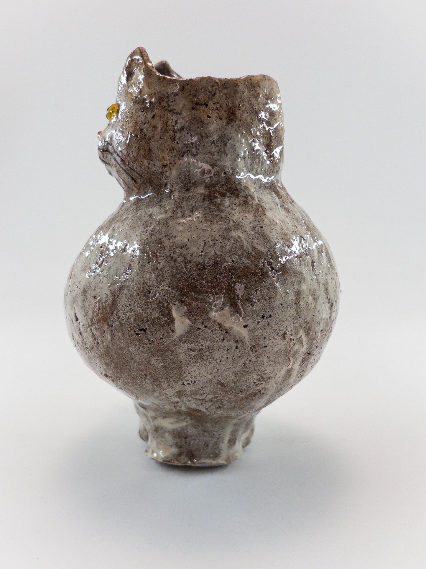 【増田光】ネコ花器