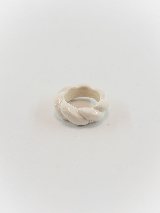 【KÄSI】rope ring white