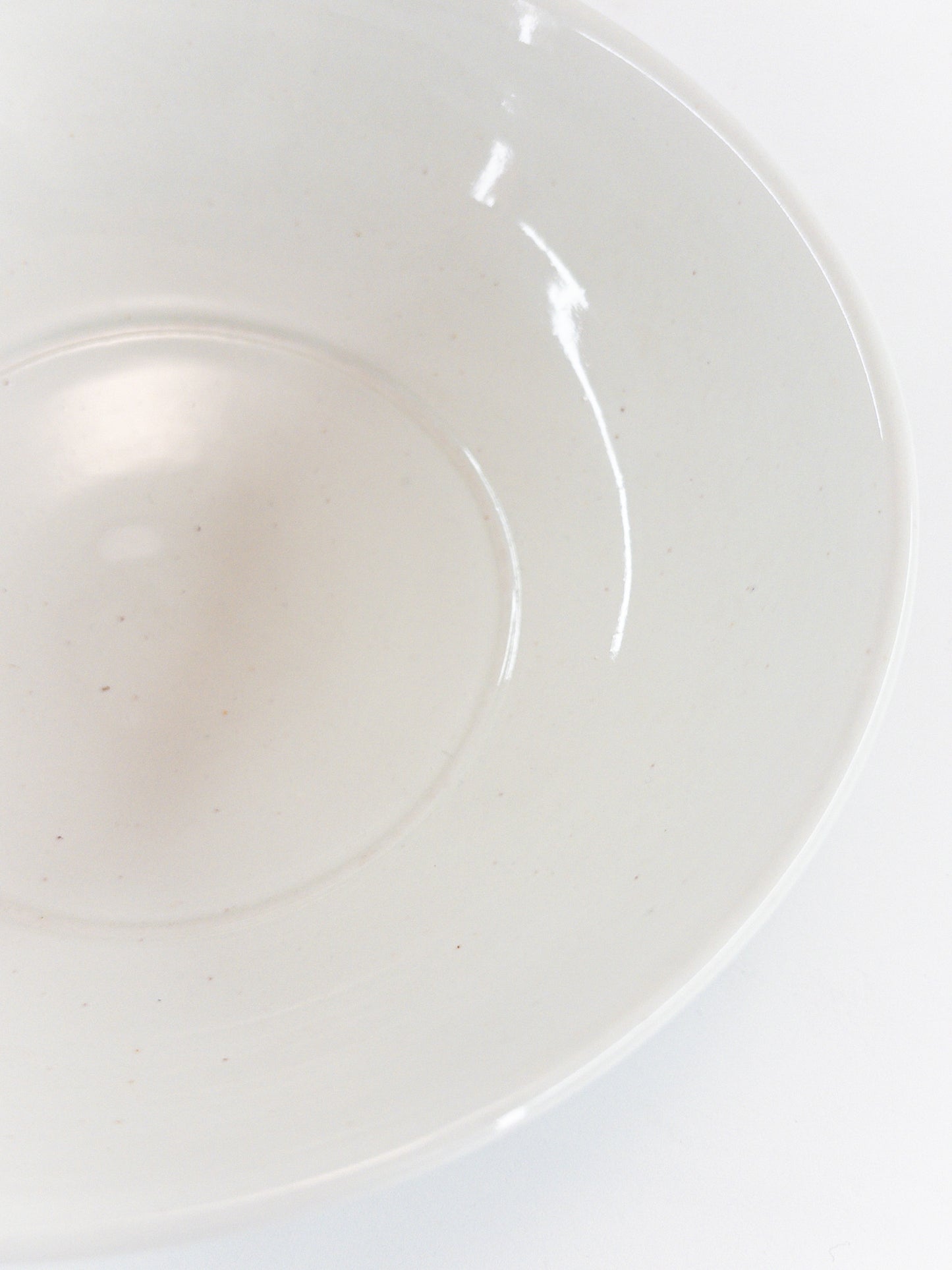 【CANASA】 麺鉢　白青