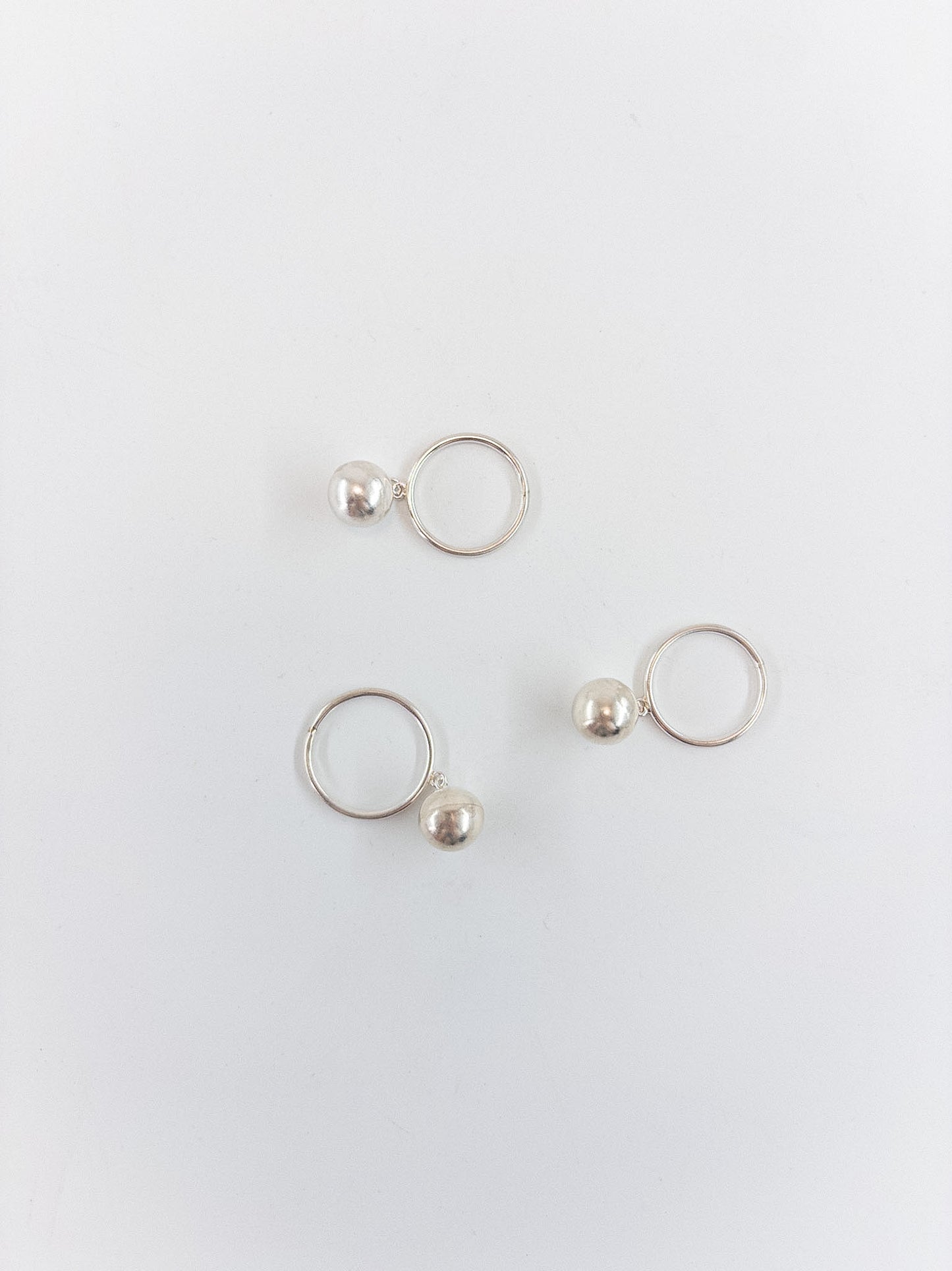 【accessories mau】カレンシルバーボールリング