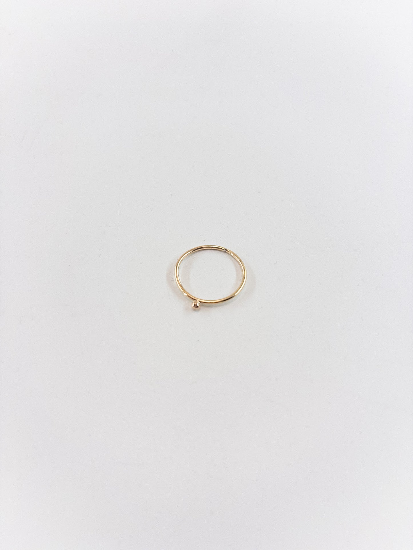 【accessories mau】10K粒リング