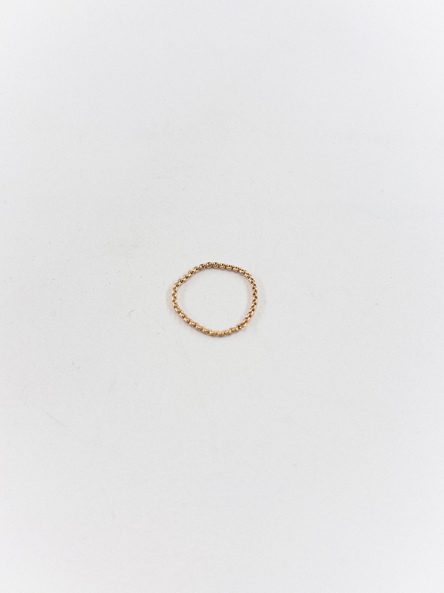 【accessories mau】10Kチェーンリング