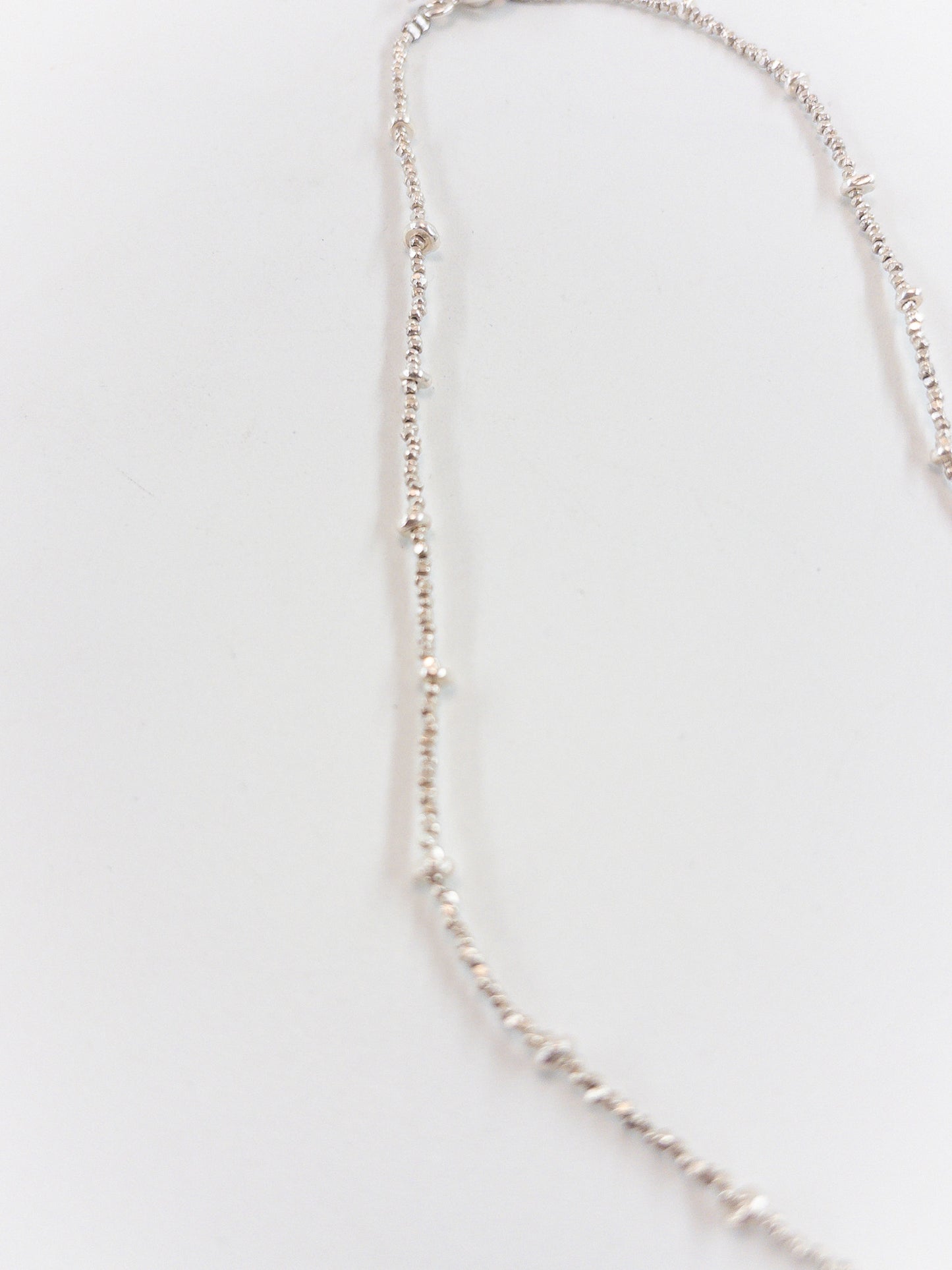 【accessories mau】カレンシルバービーズネックレス