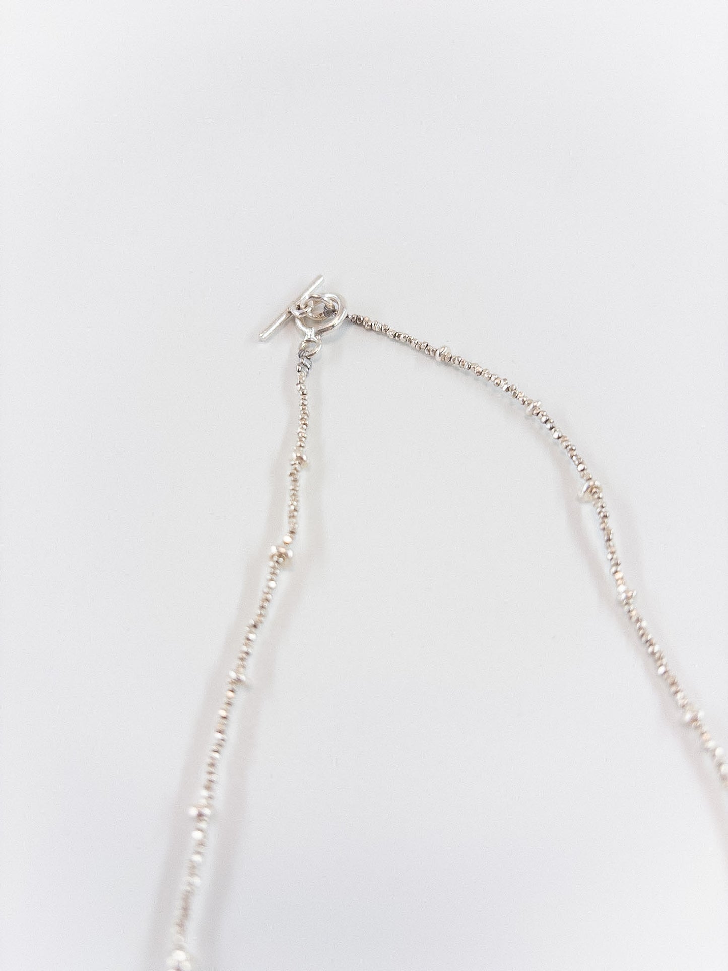 【accessories mau】カレンシルバービーズネックレス