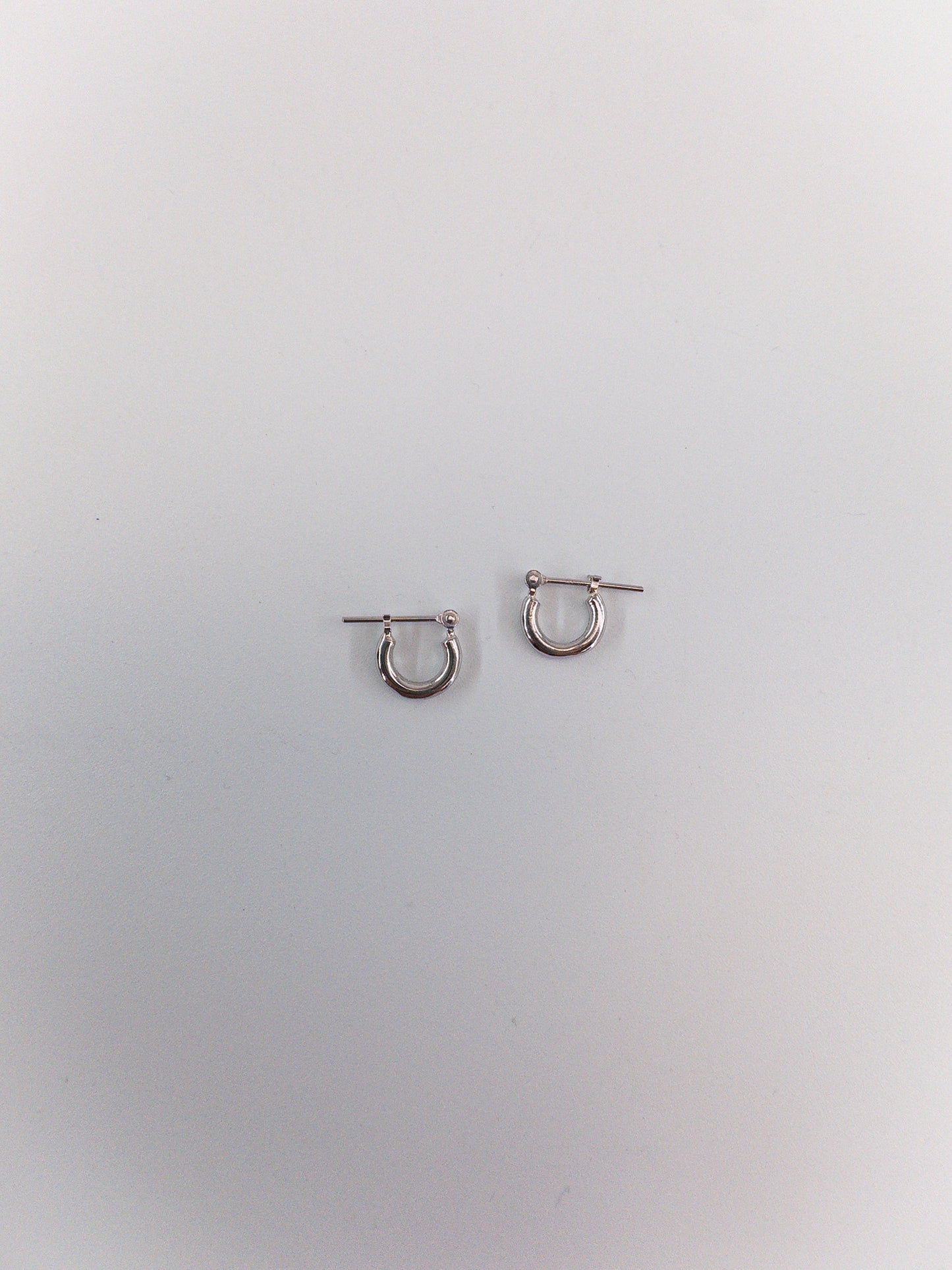 【accessories mau】プラチナフープピアス