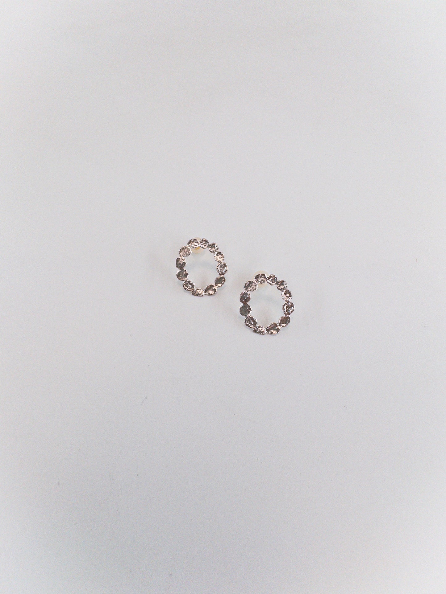 【accessories mau】まるまるシルバーピアス