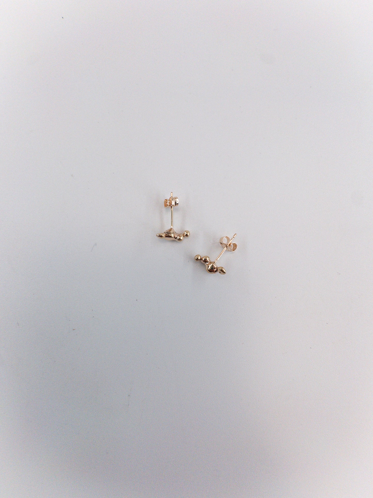 【accessories mau】ぽちょん10kピアスc