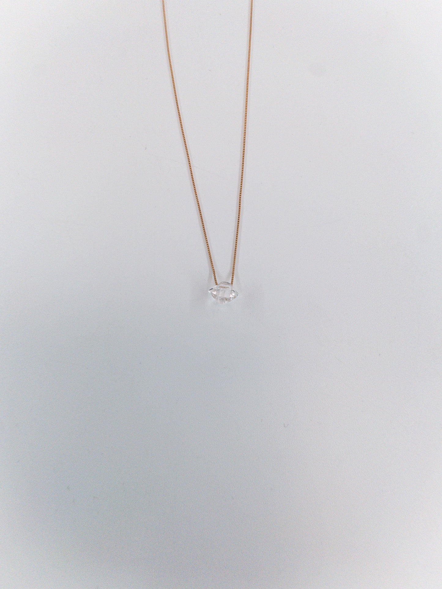 【accessories mau】ハーキマーダイヤモンドネックレス