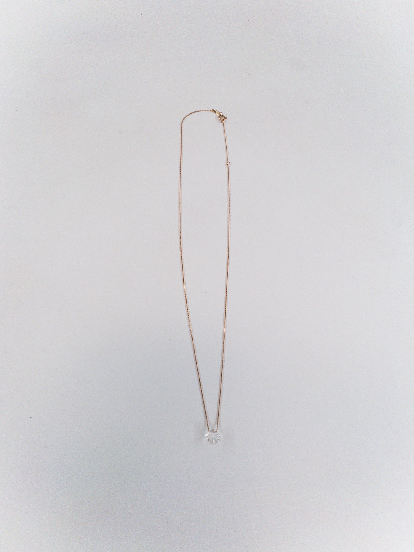 【accessories mau】ハーキマーダイヤモンドネックレス