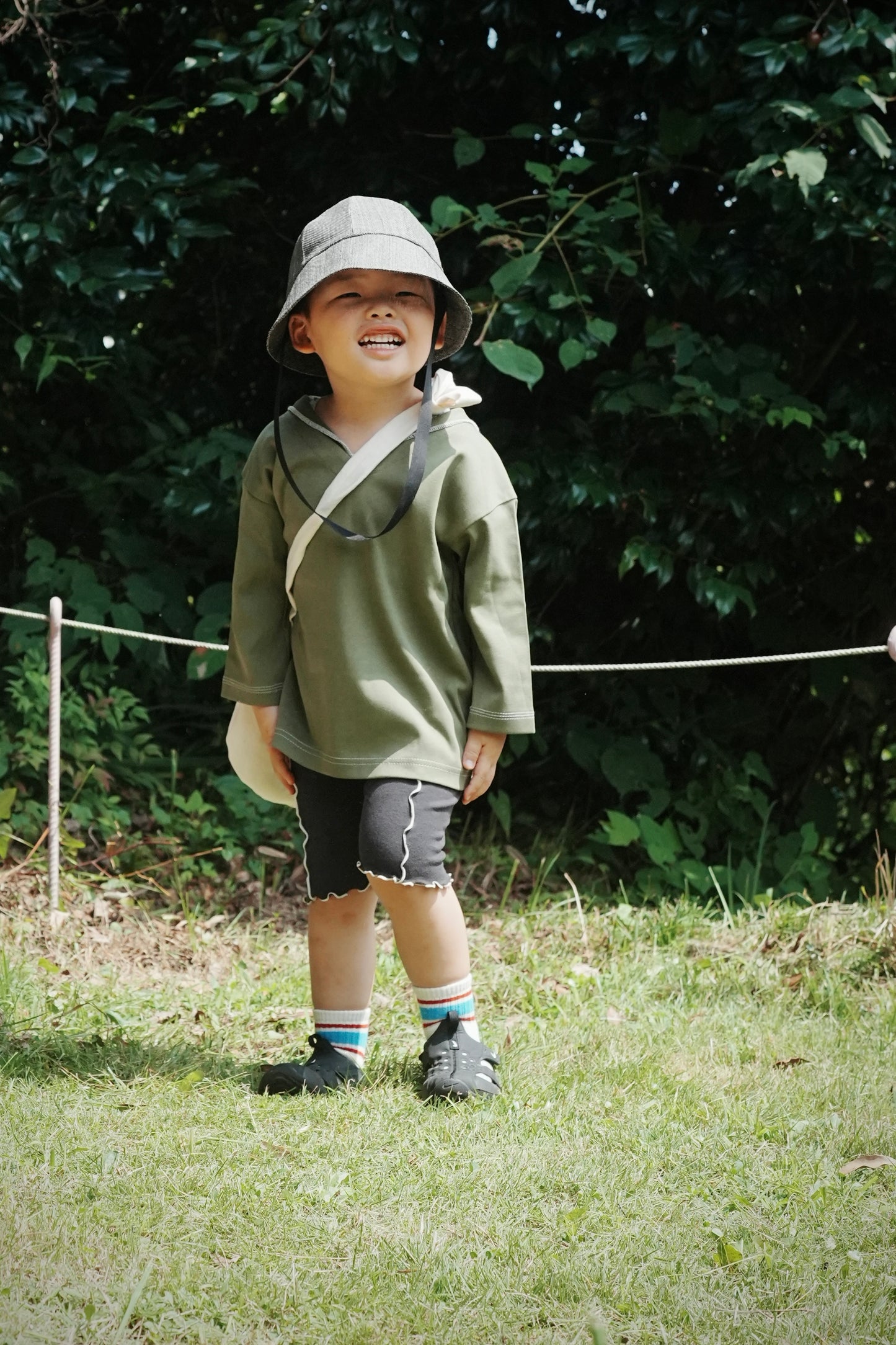 【Lawn】ポシェ二ギー ZOU white