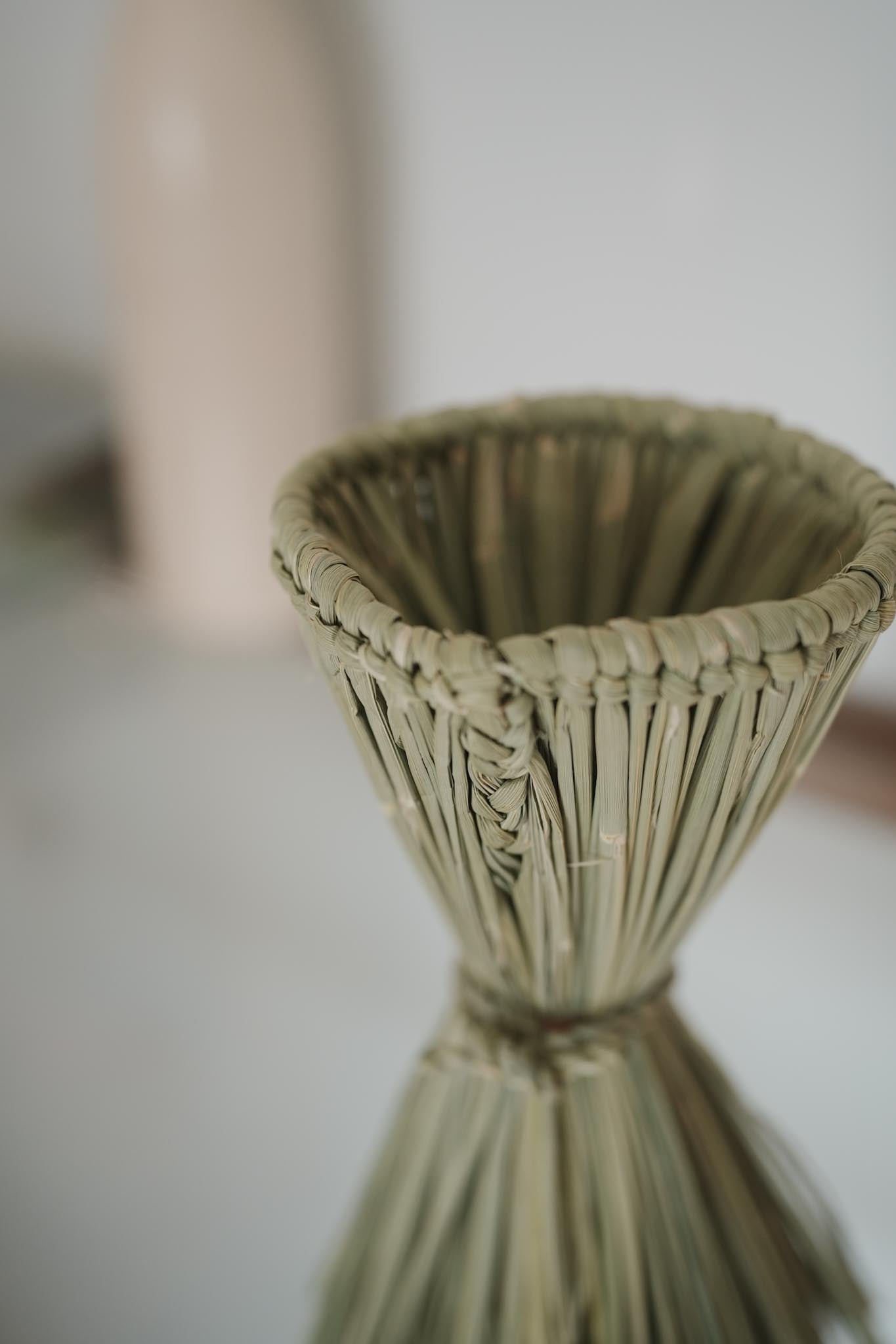 【わらむ】しめ飾り　三宝