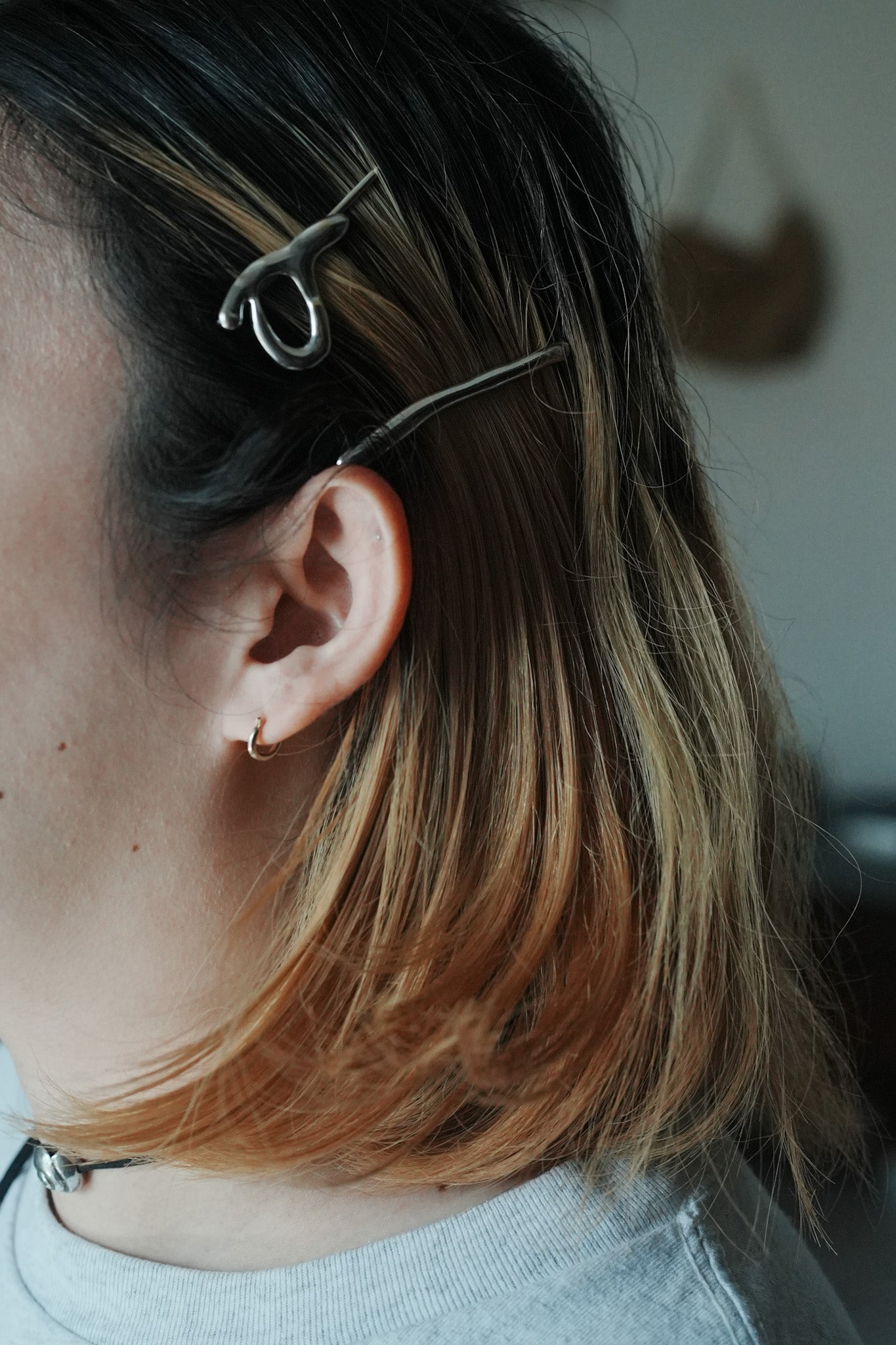 【accessories mau】ヘアピンゴールドメッキ