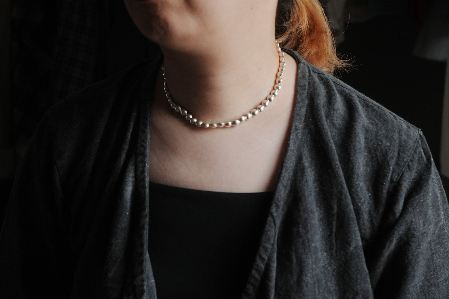 【accessories mau】カレンビーズネックレス