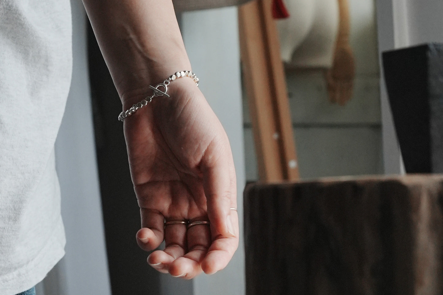 【accessories mau】カレンビーズブレスレット b