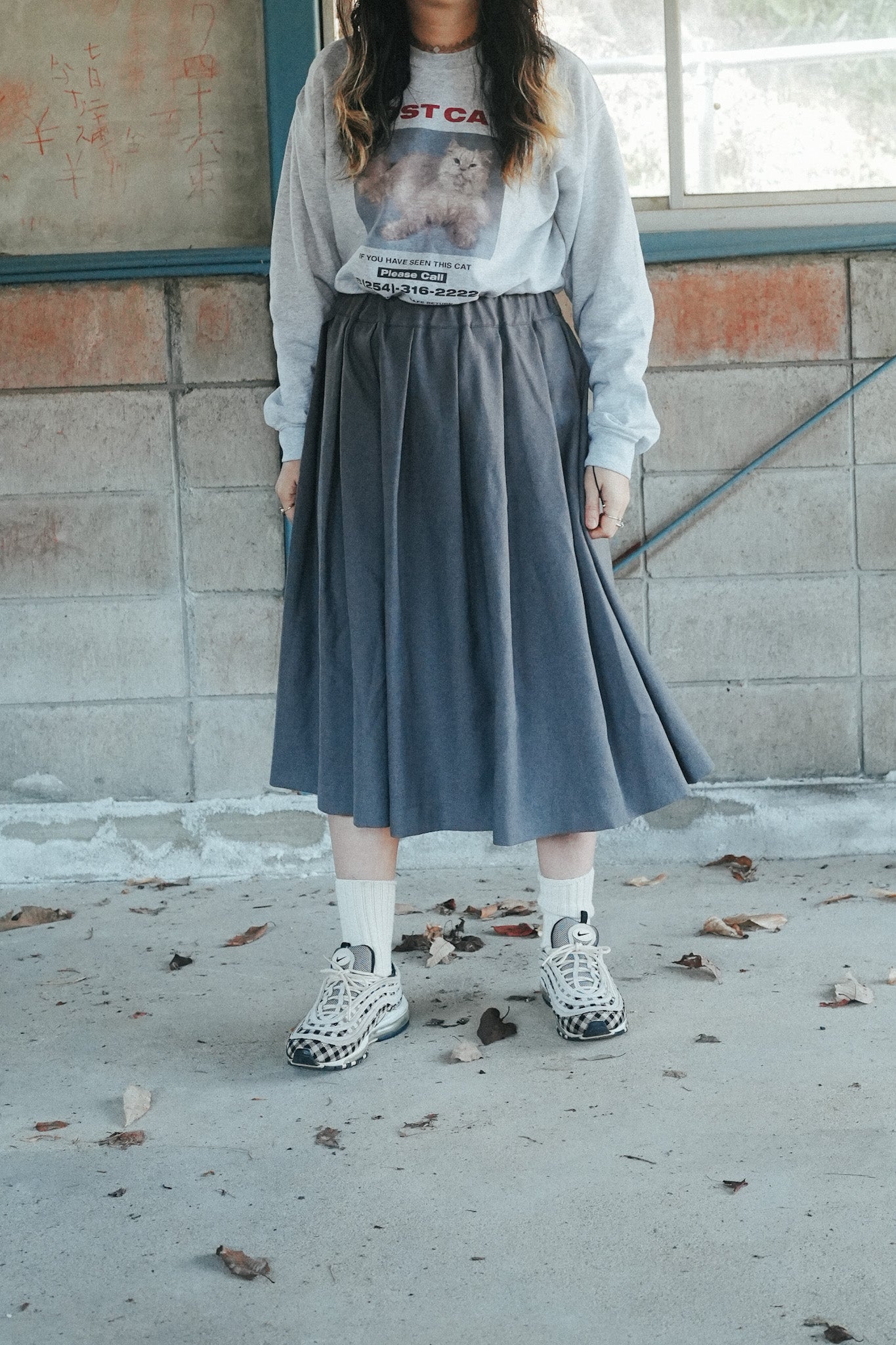 【AKISHIKA DESIGN】LOST CAT SWEAT