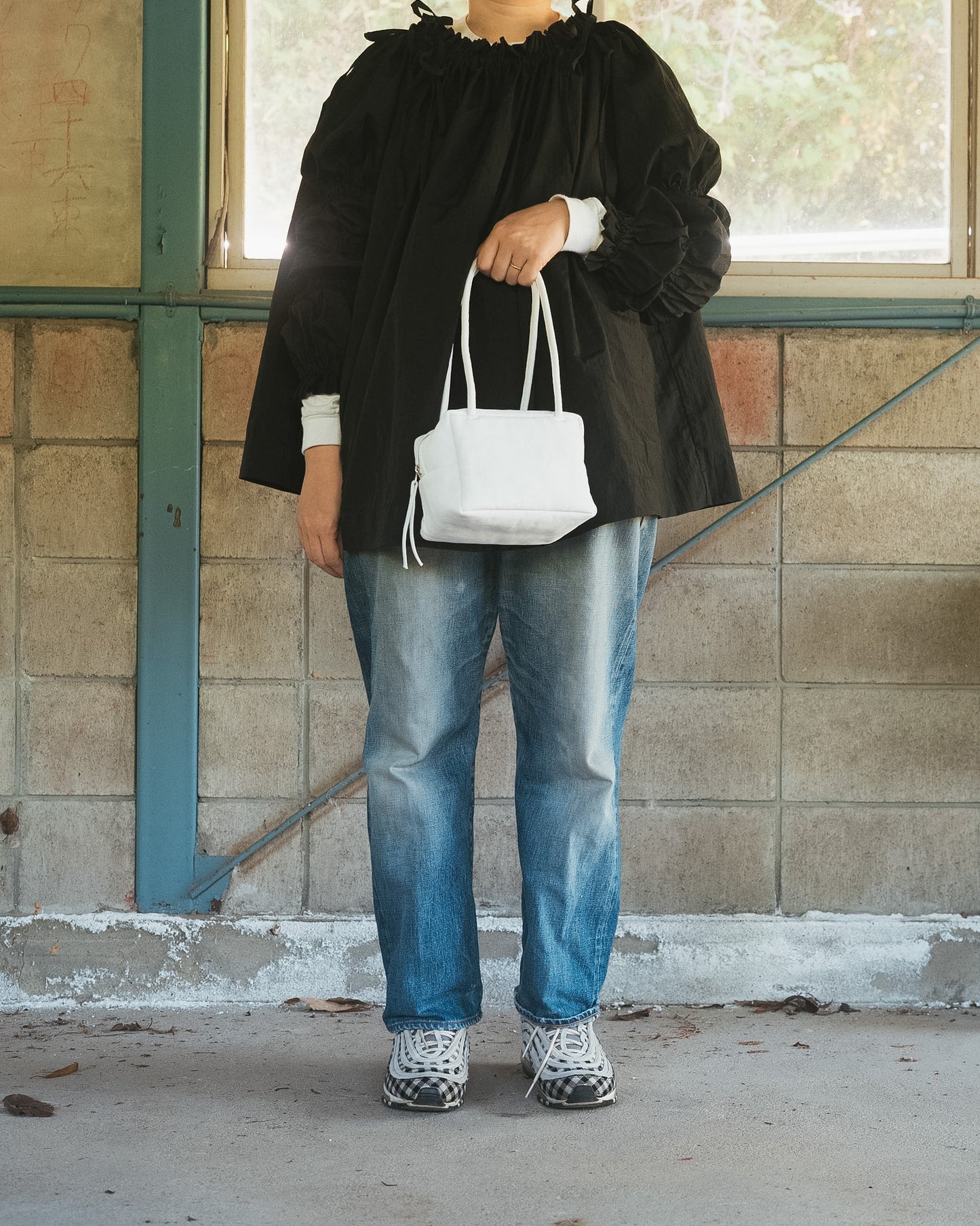 【tsukuroite】 box bag S