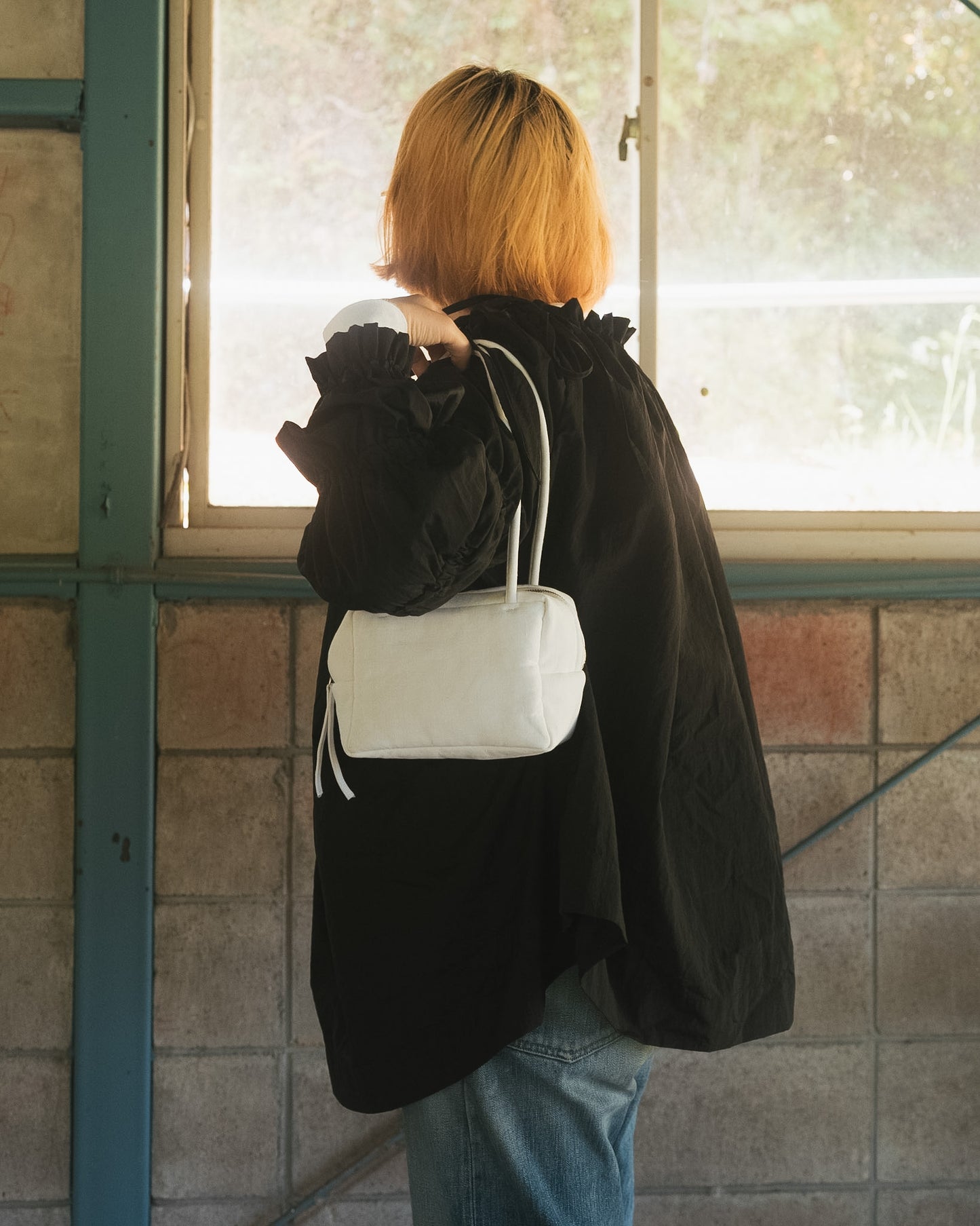 【tsukuroite】landscape box bag S