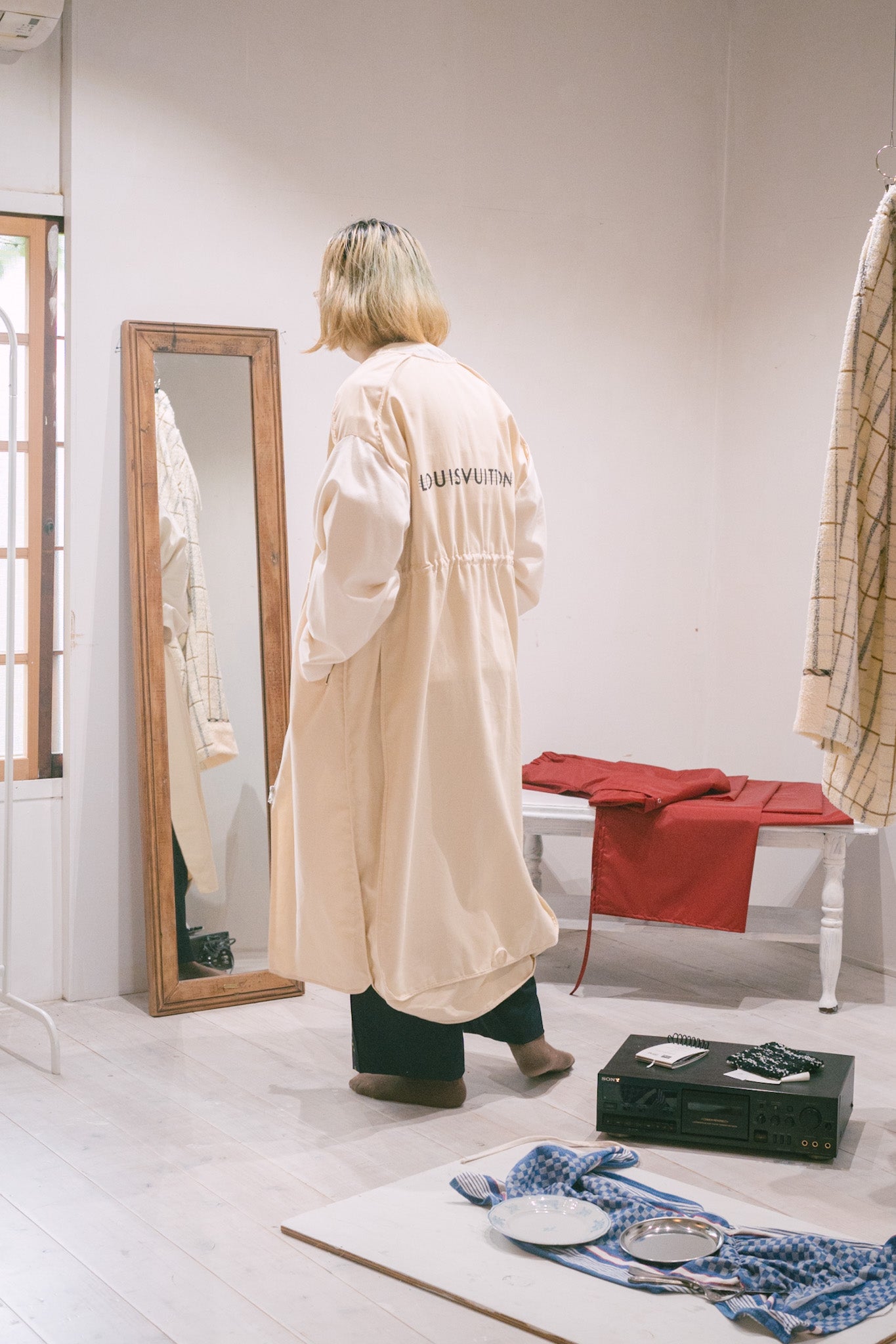Garment bag coat