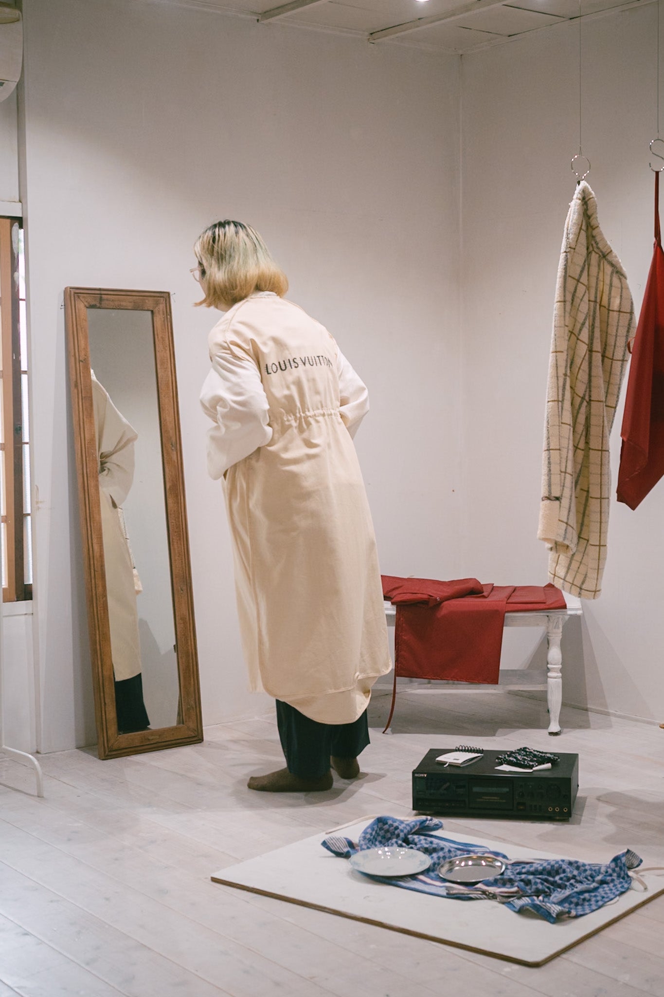 Garment bag coat