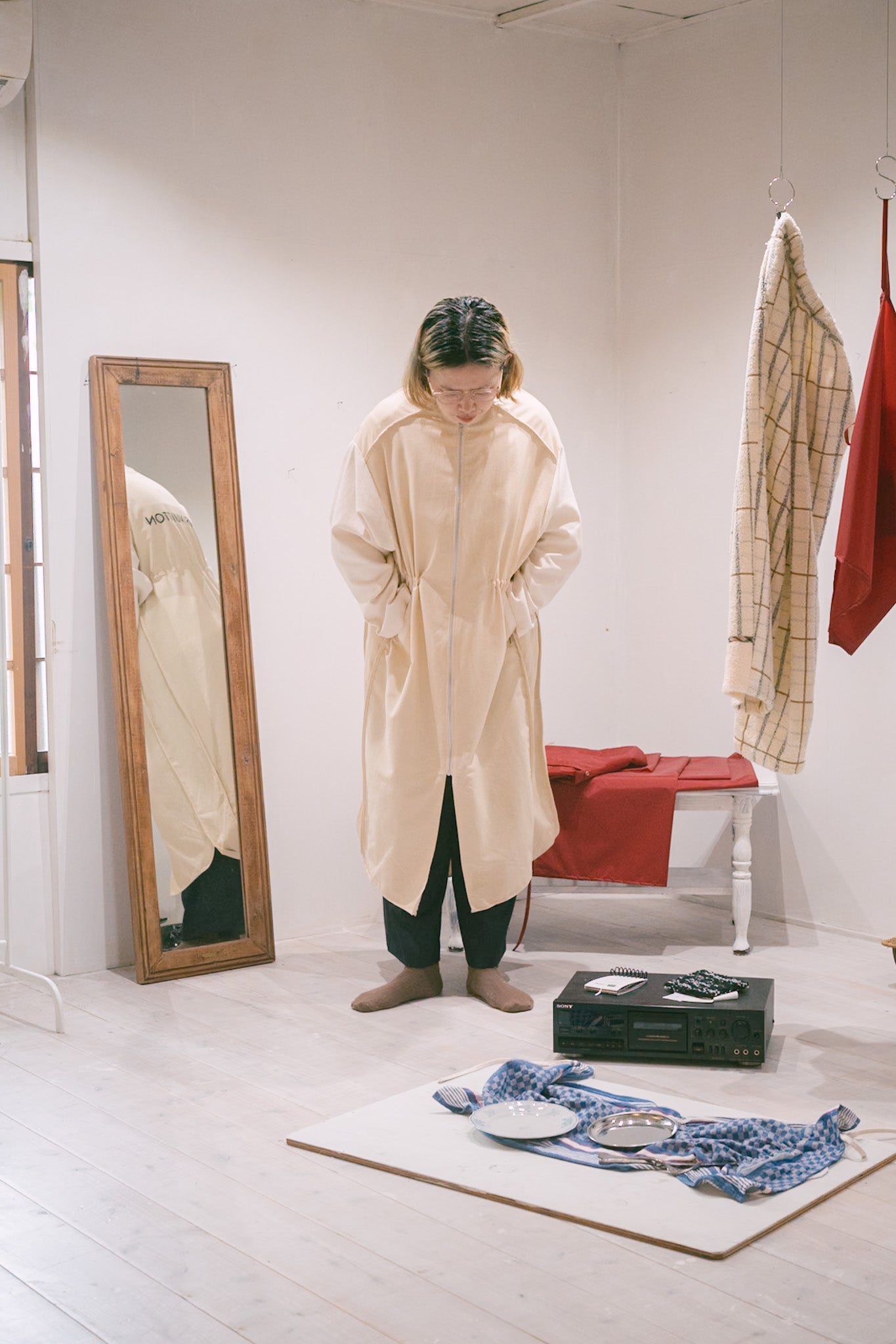 Garment bag coat