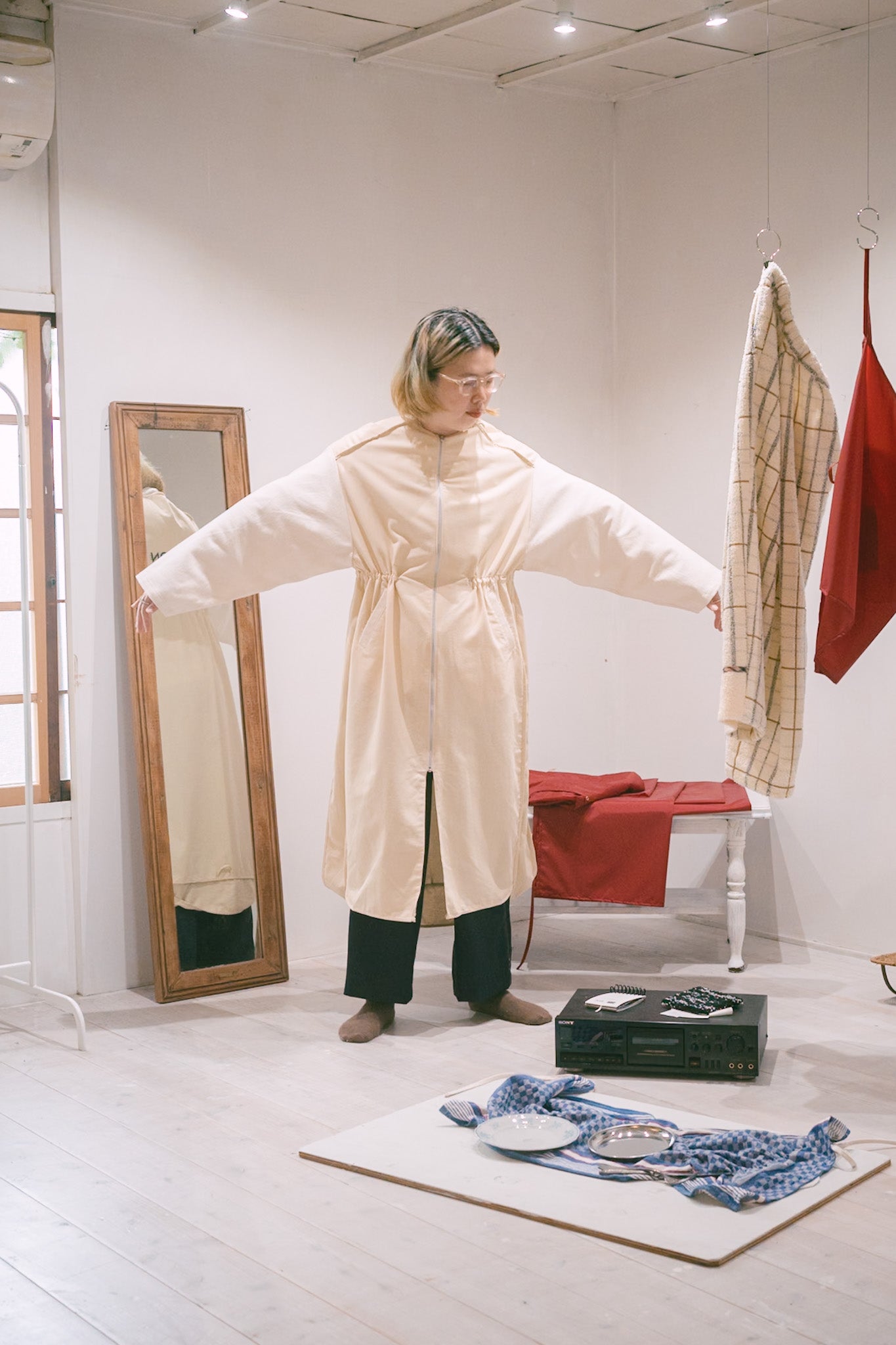 Garment bag coat