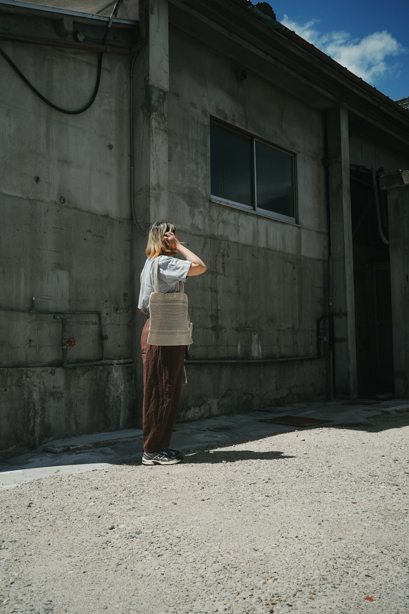 【TARAHA】Gosti bag  Tote  Gray